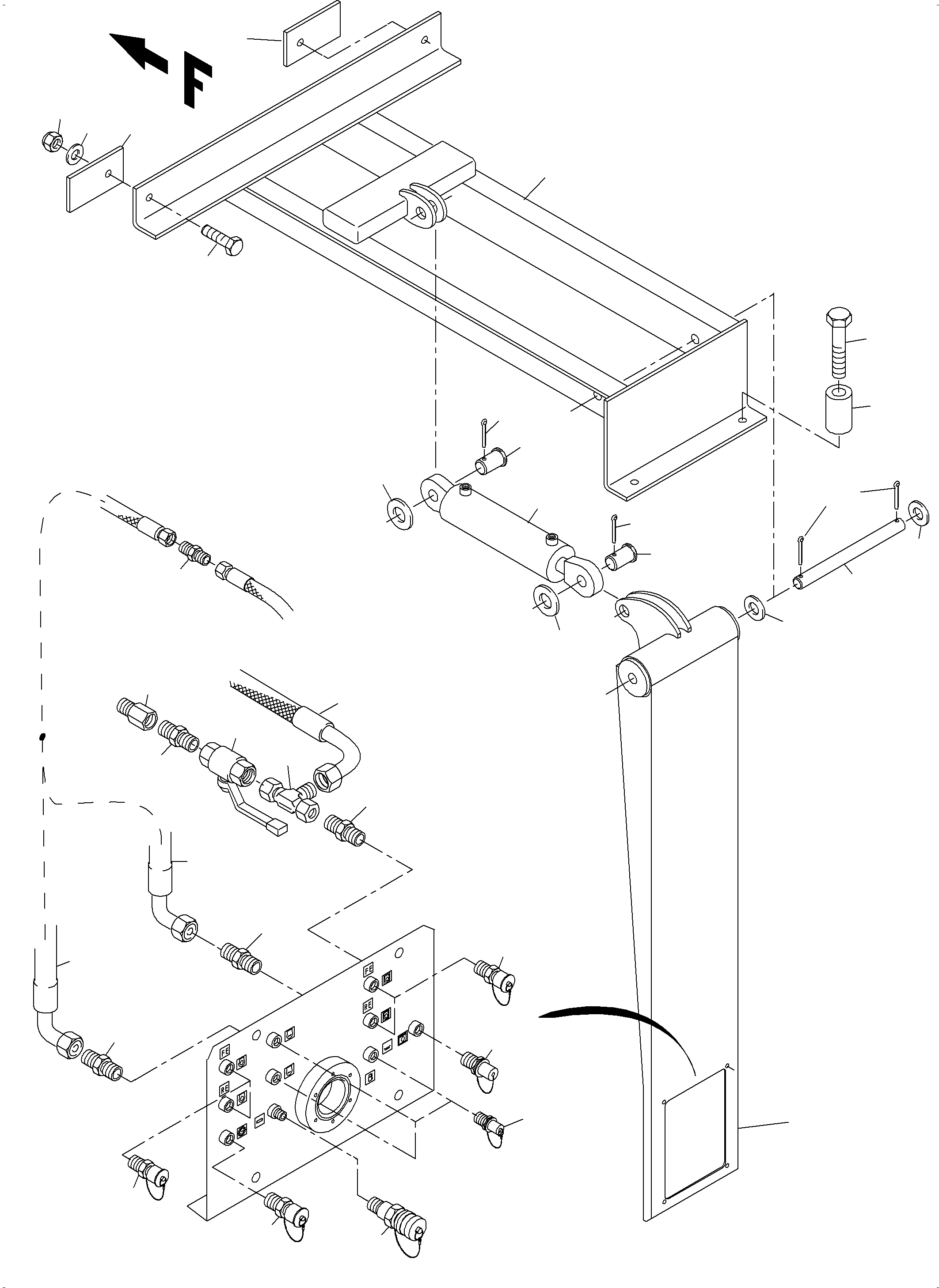 Фиксатор 948 705 40 KOMATSU