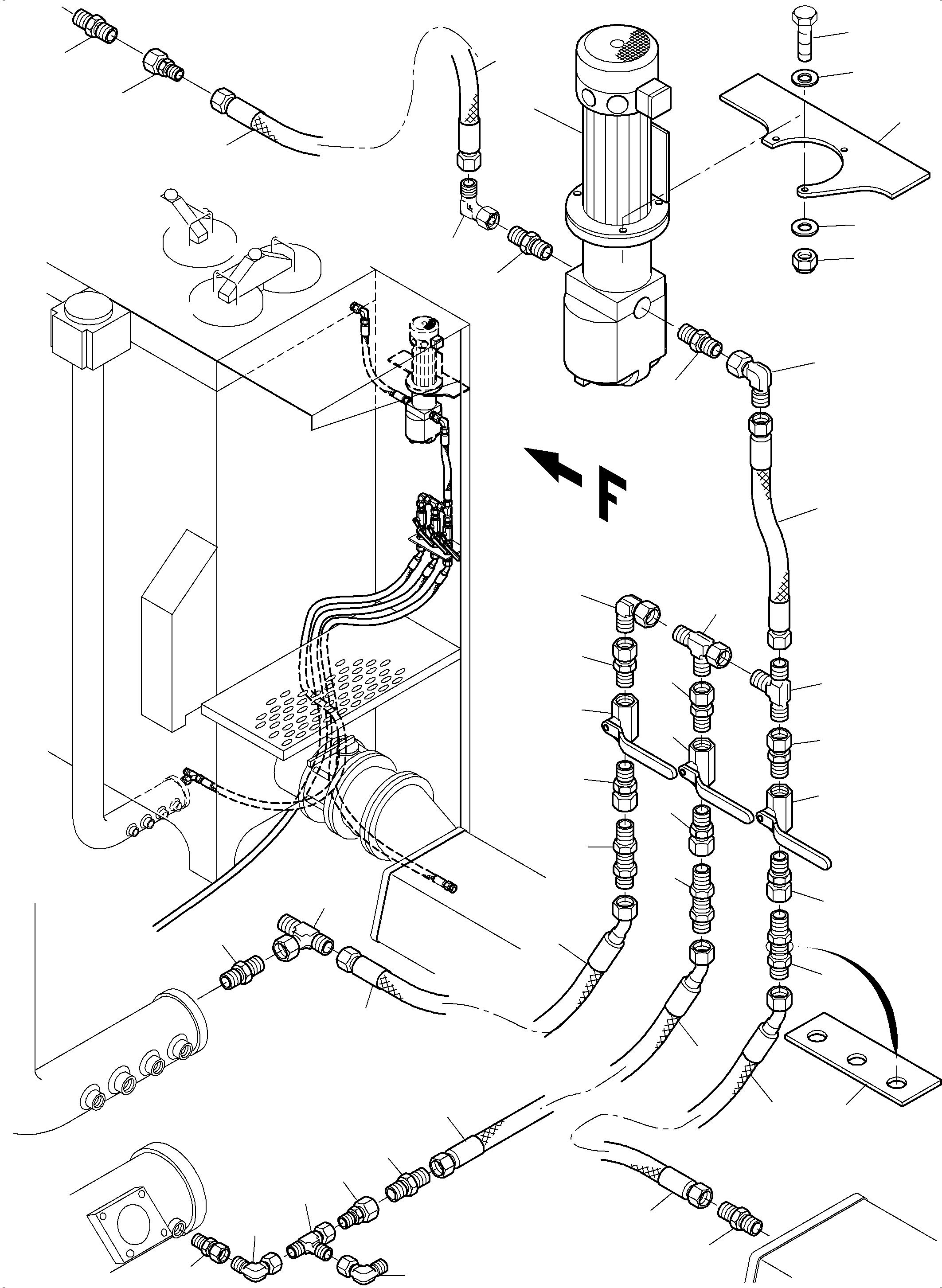 Hose assy. DN 32x2100 941 239 40 KOMATSU