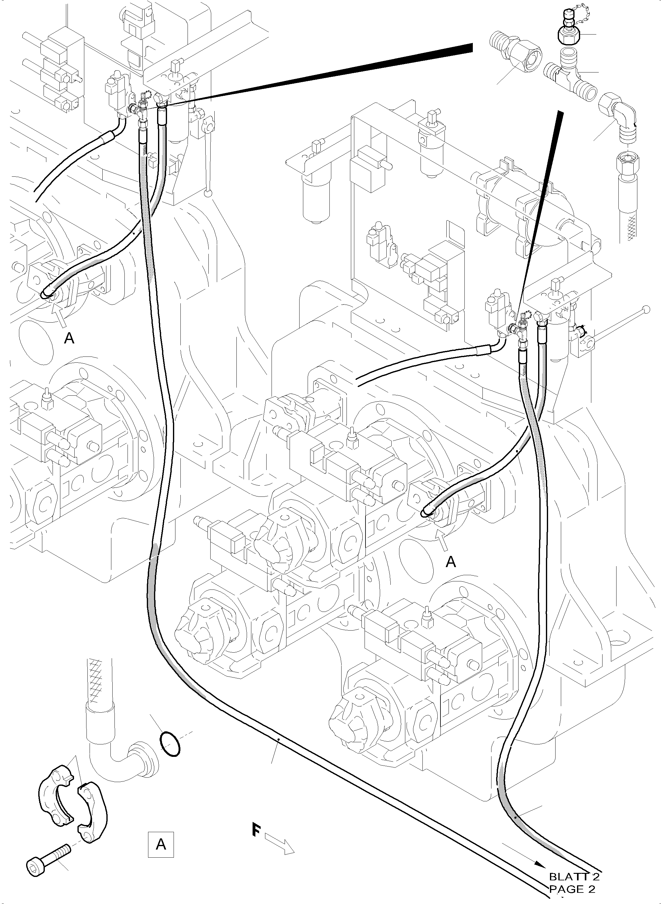 Уплотнение фланца 907 598 40 KOMATSU