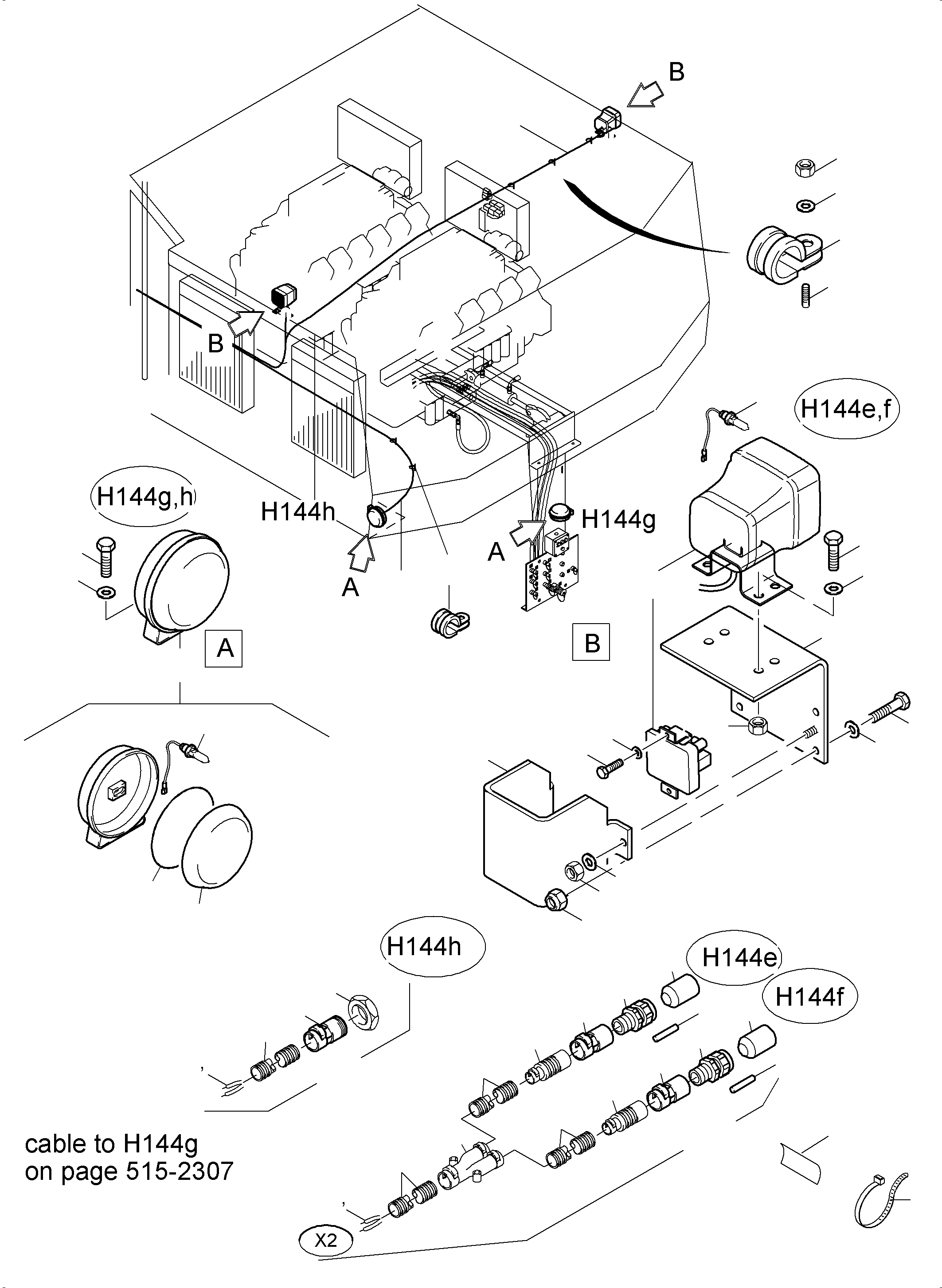 Clamp assy. 910 797 40 KOMATSU
