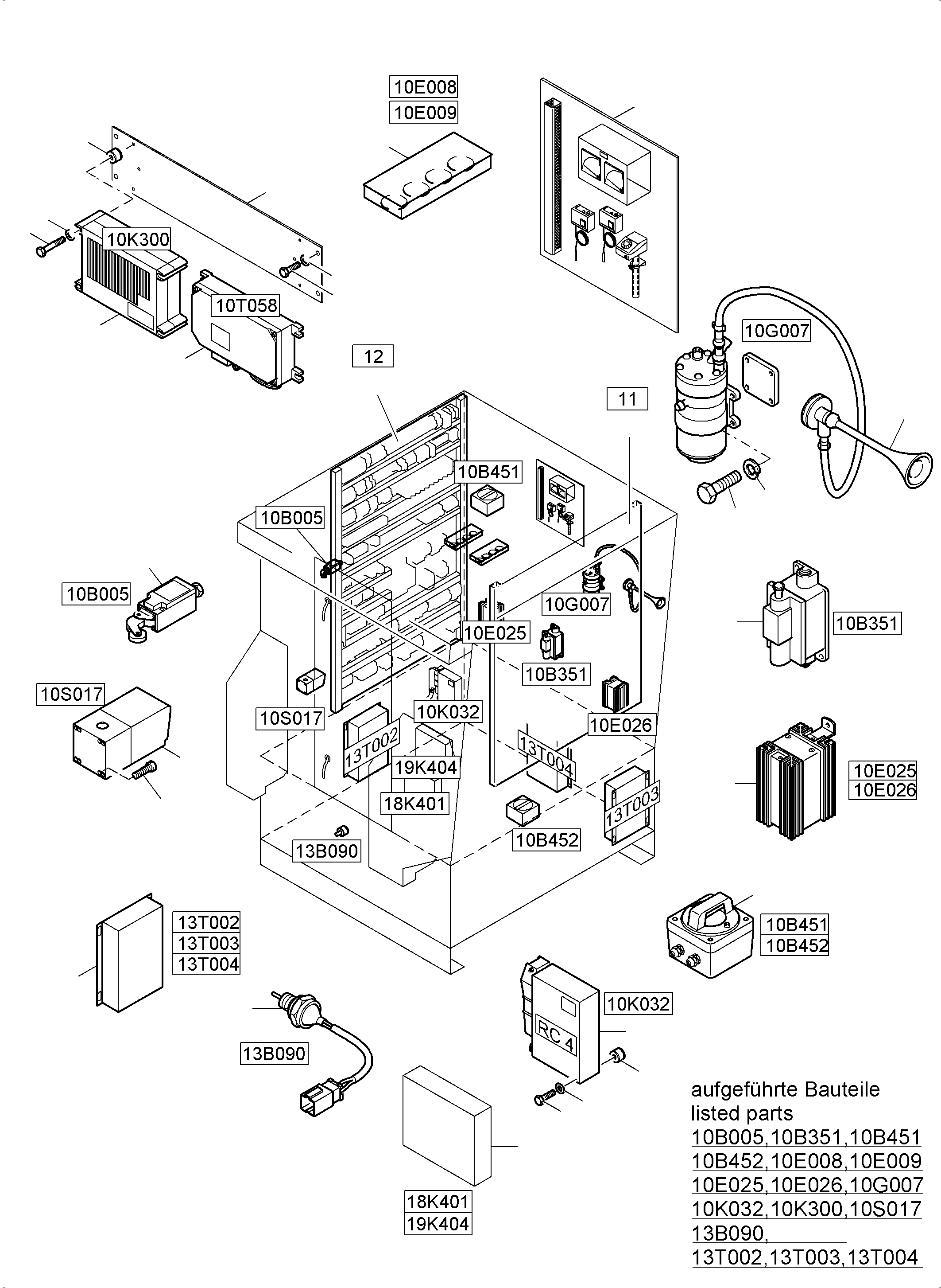 Assembly box 952 918 40 KOMATSU