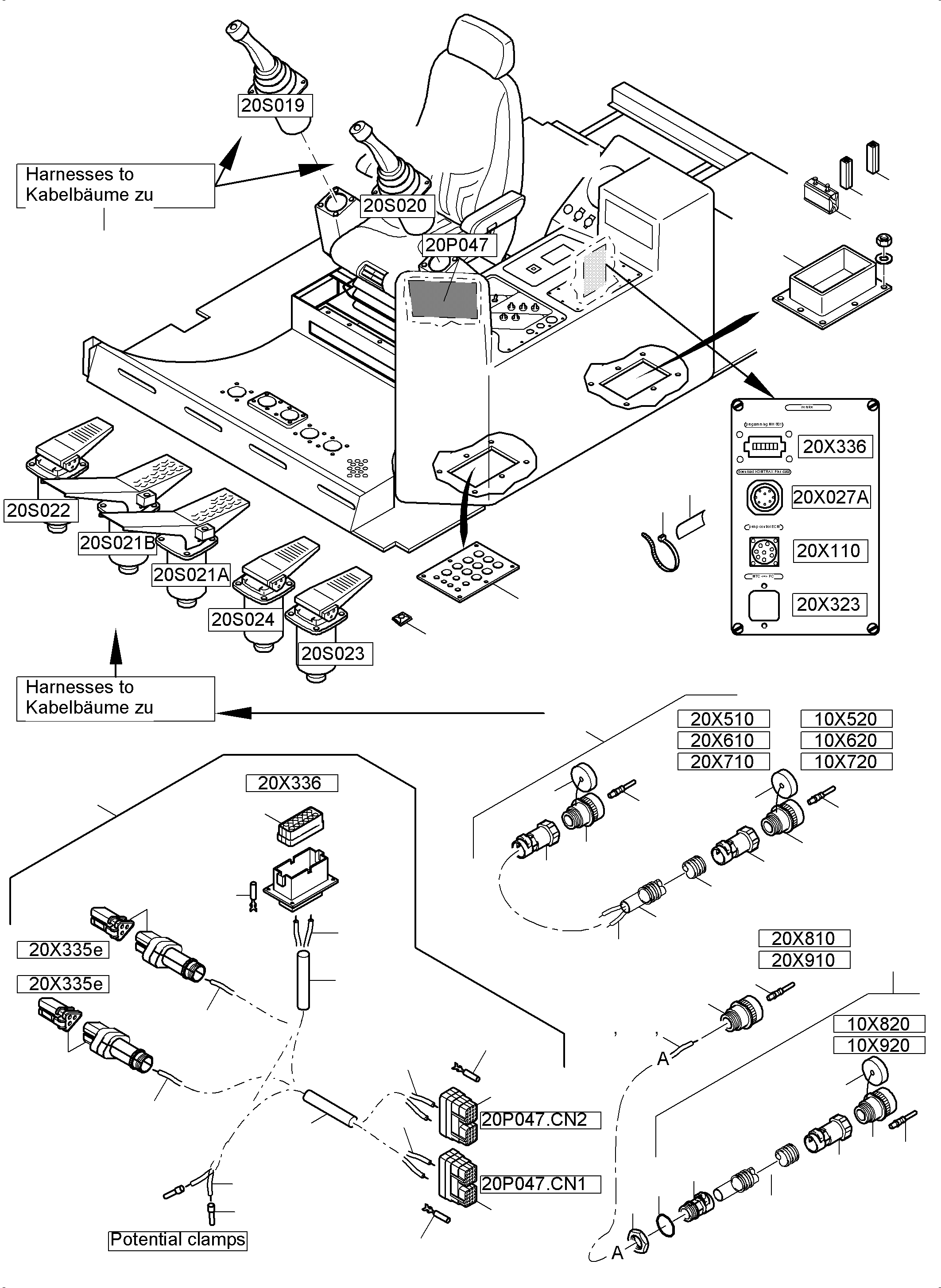 Монтажная пластина 955 699 40 KOMATSU