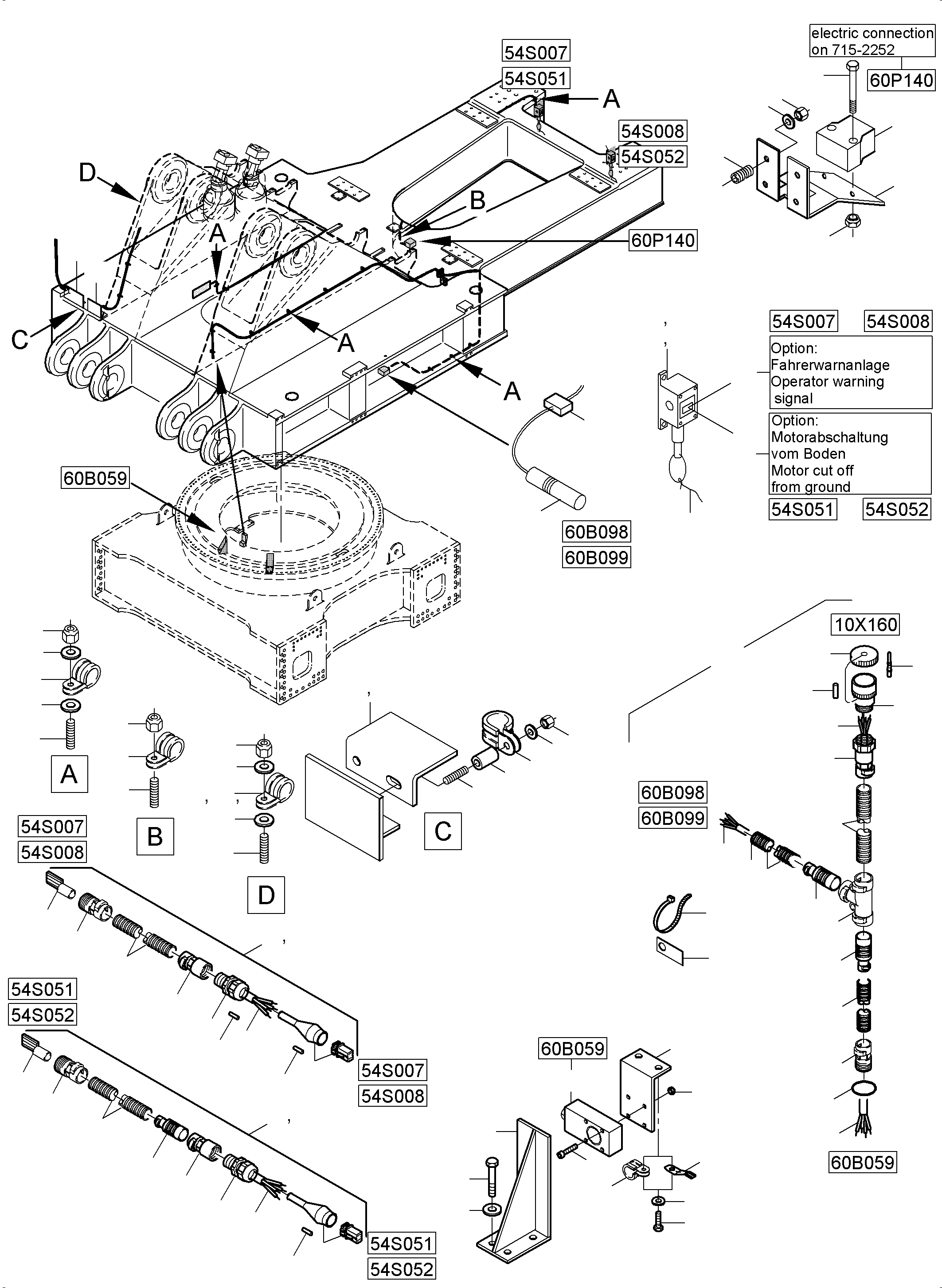 Protection plate 952 663 40 KOMATSU