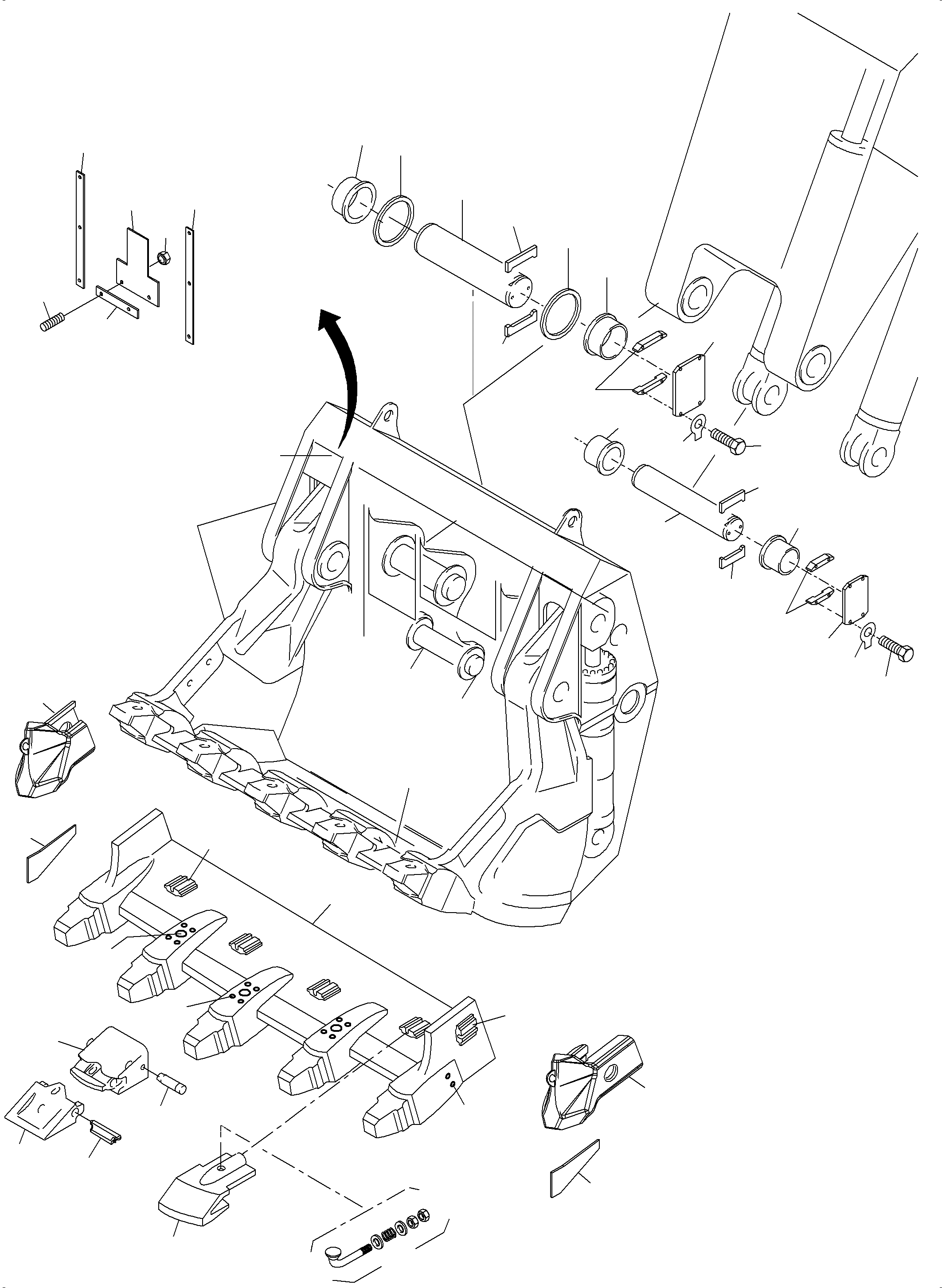 Tooth tip 941 342 40 KOMATSU