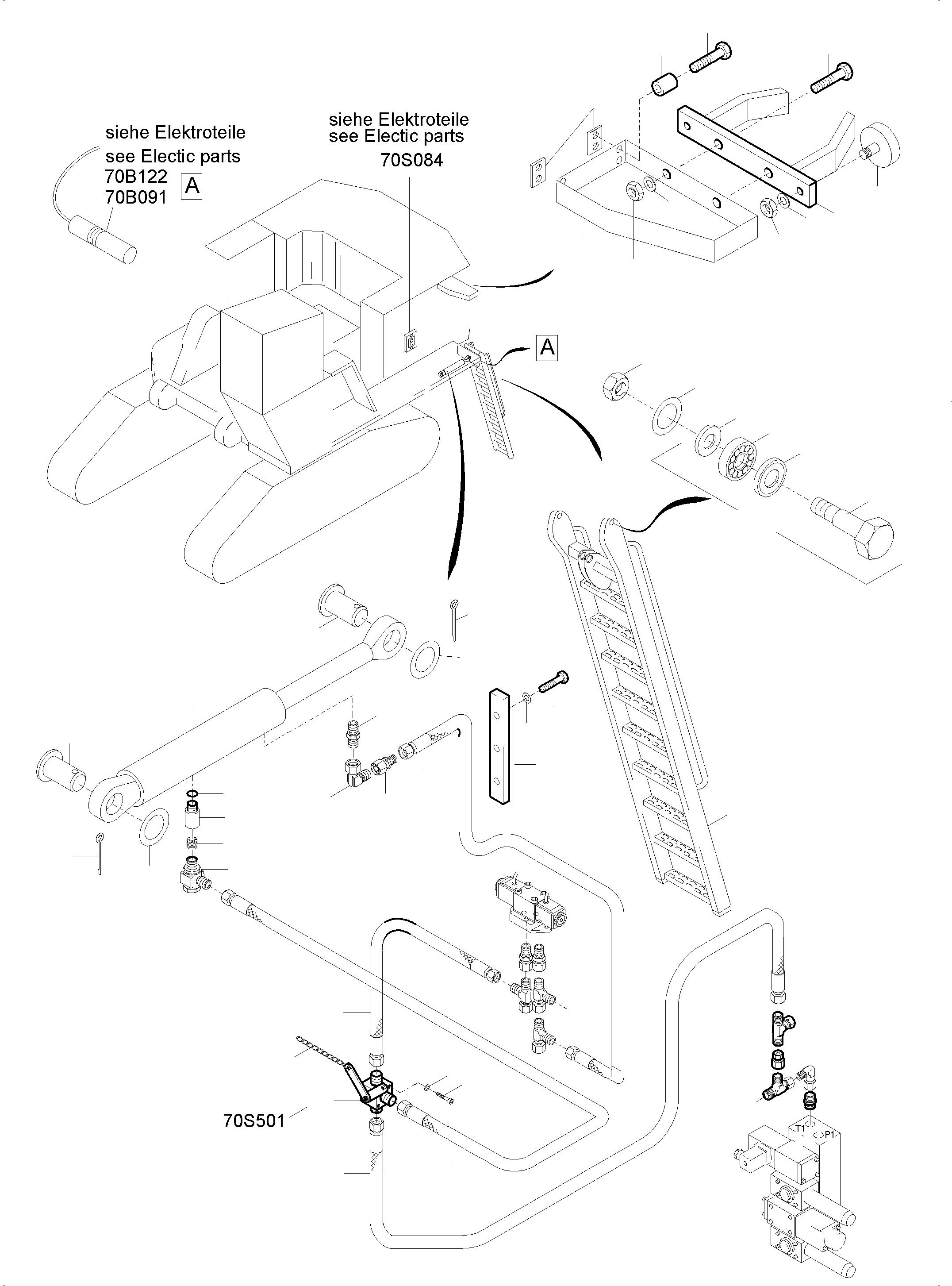 Переходник 958 087 40 KOMATSU