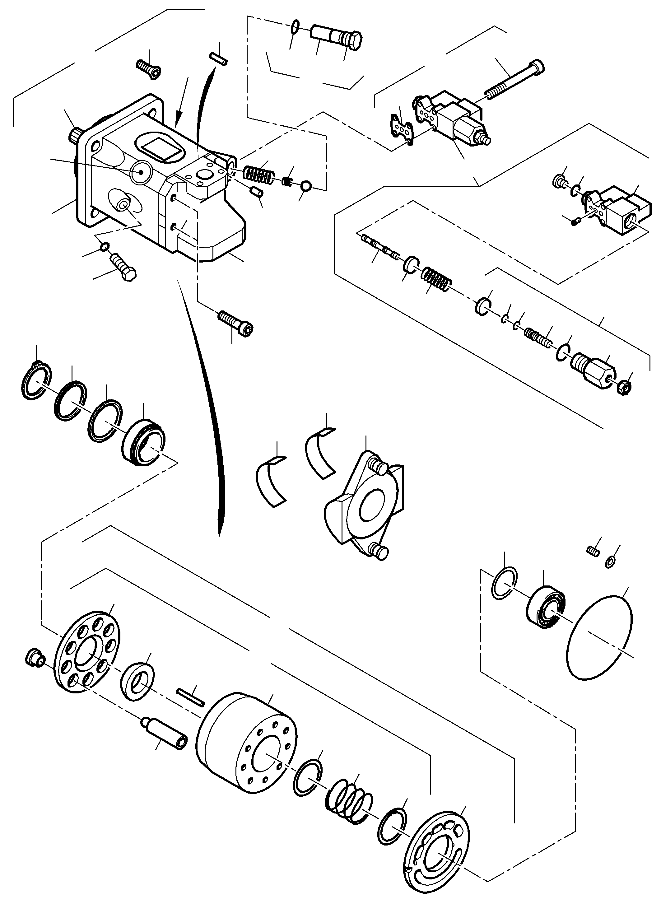 Valve piston 754 614 KOMATSU
