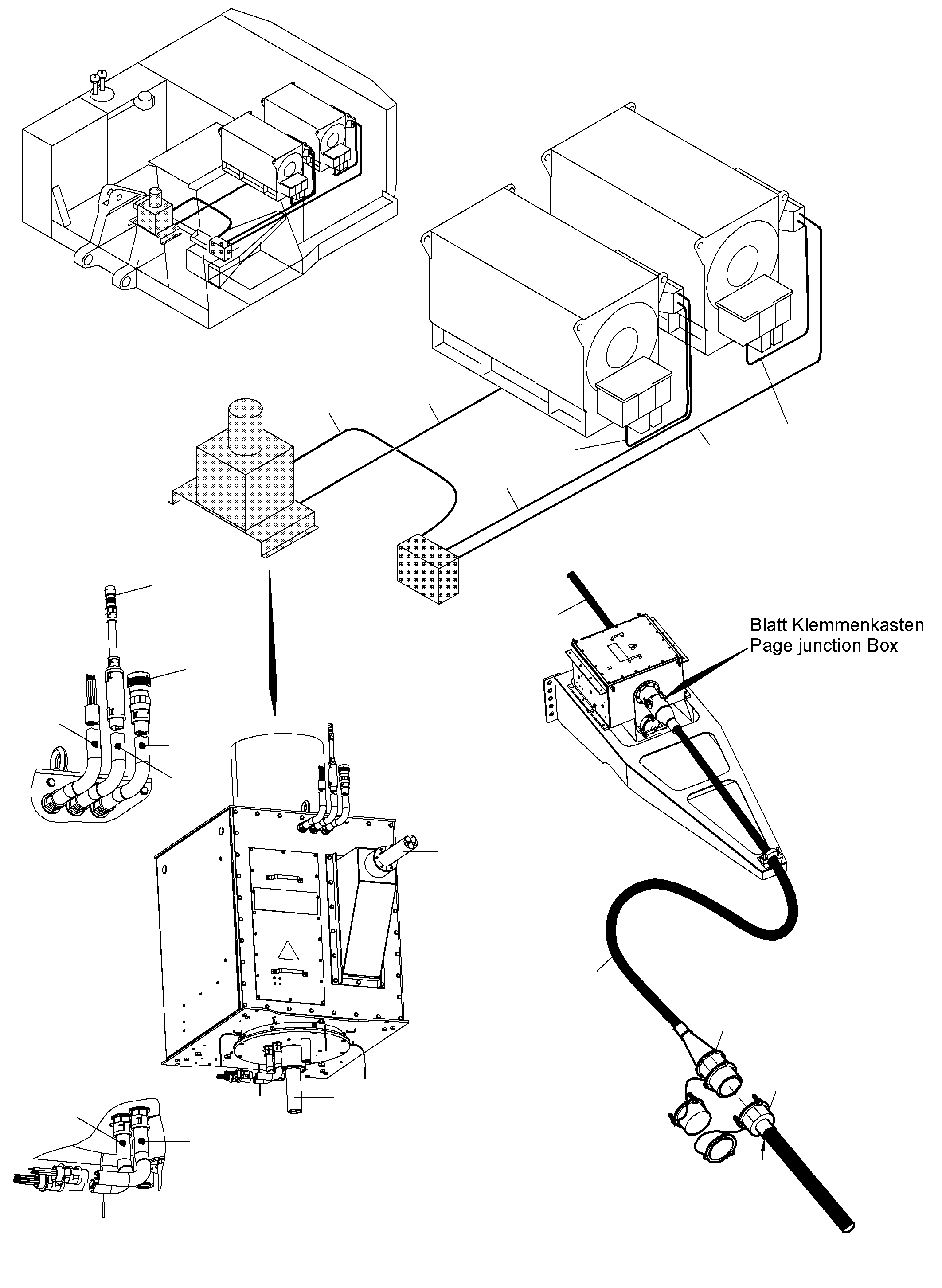 Plug assy. 15 Pin 798 022 73 KOMATSU