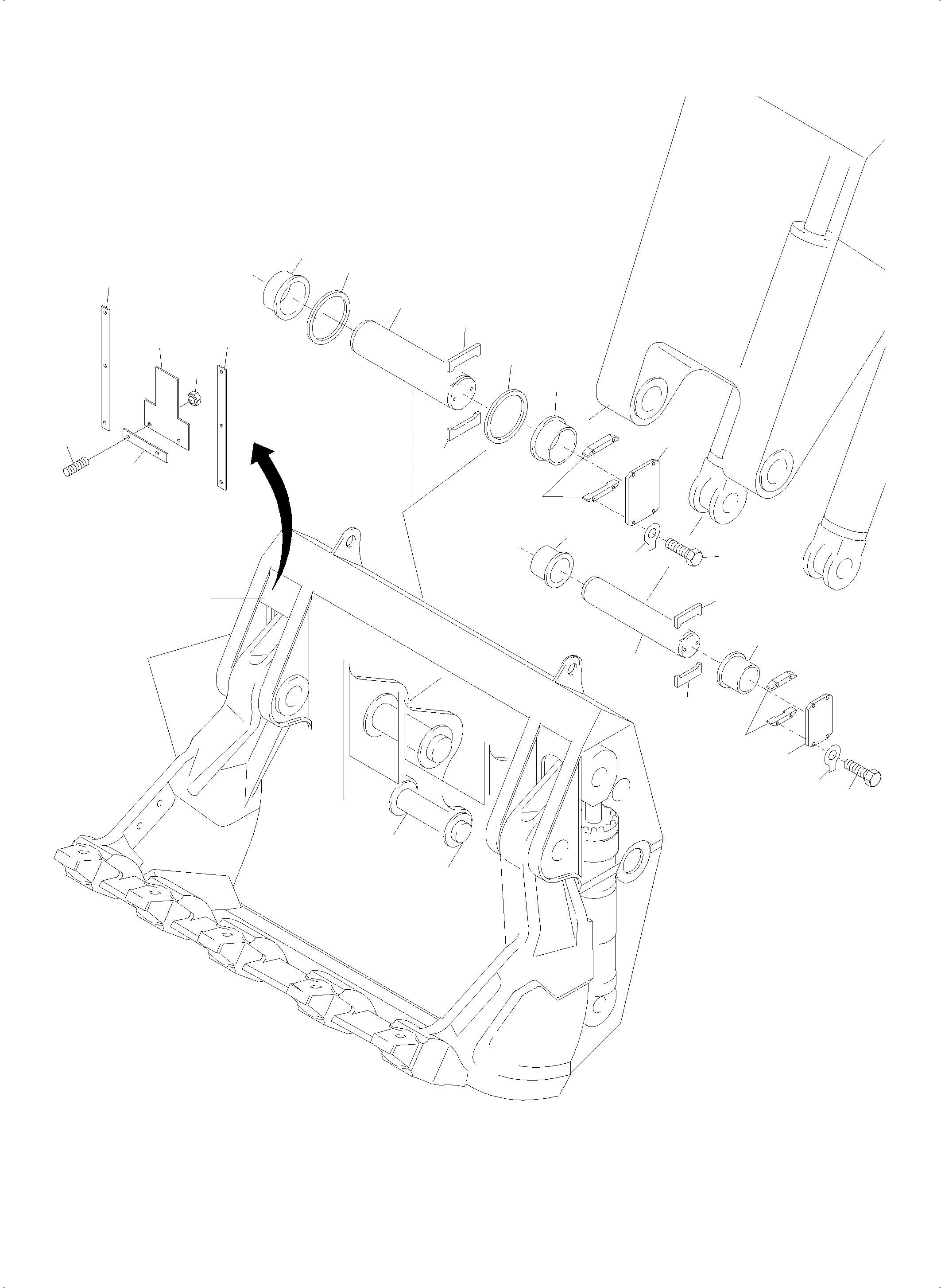 Клин 950 807 40 KOMATSU