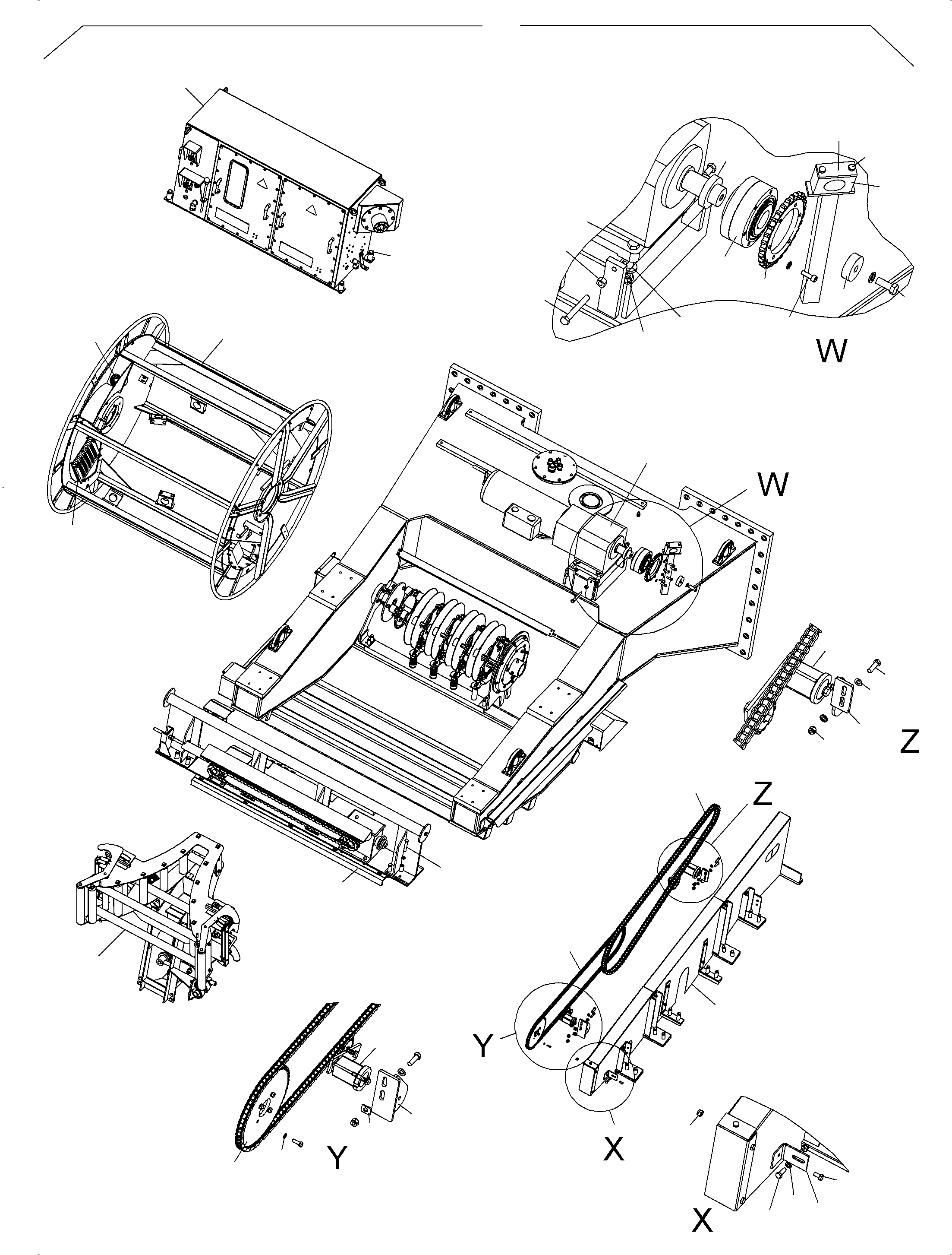 Beam assy. 978 500 40 KOMATSU
