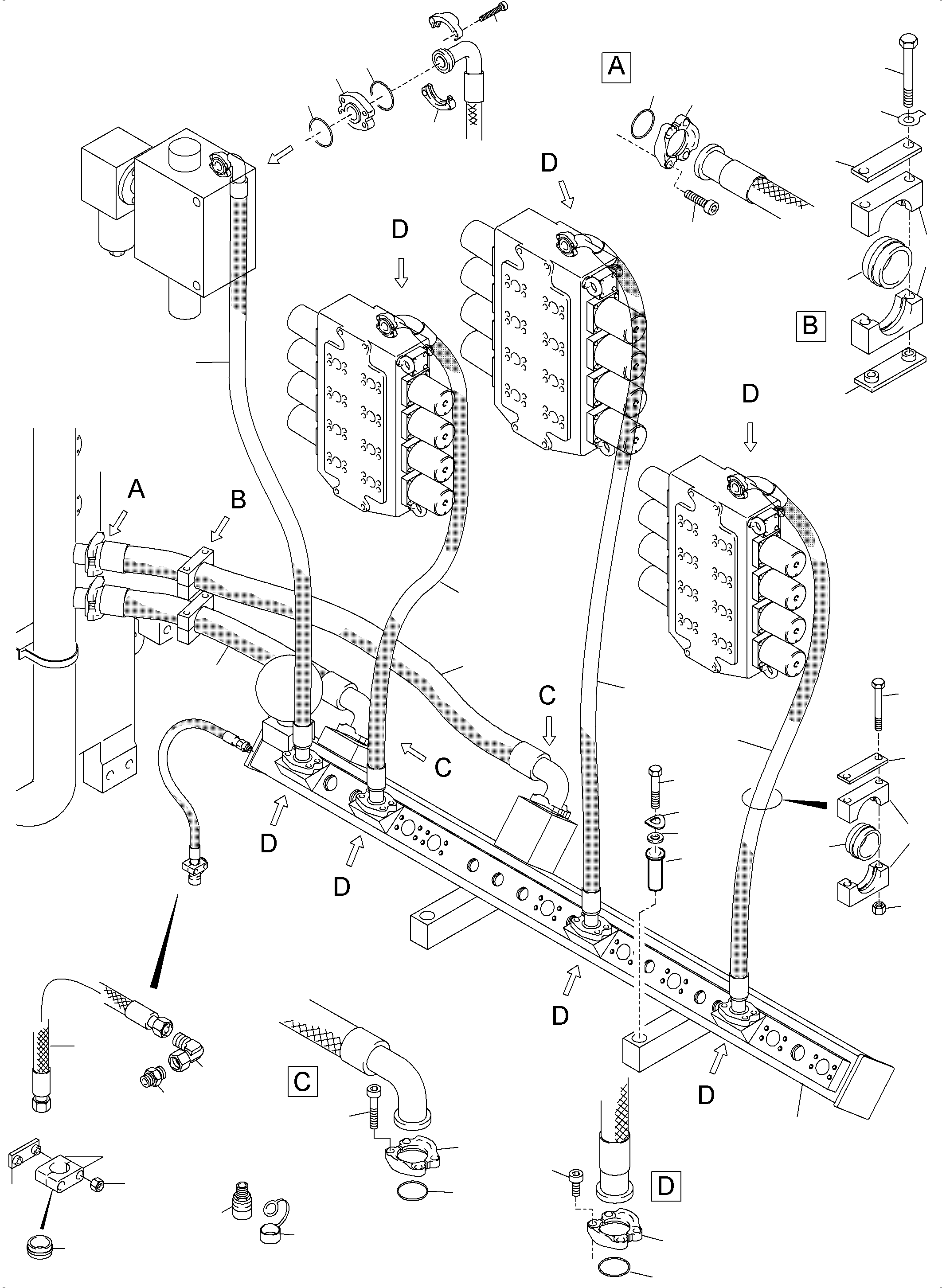 Header 959 771 40 KOMATSU