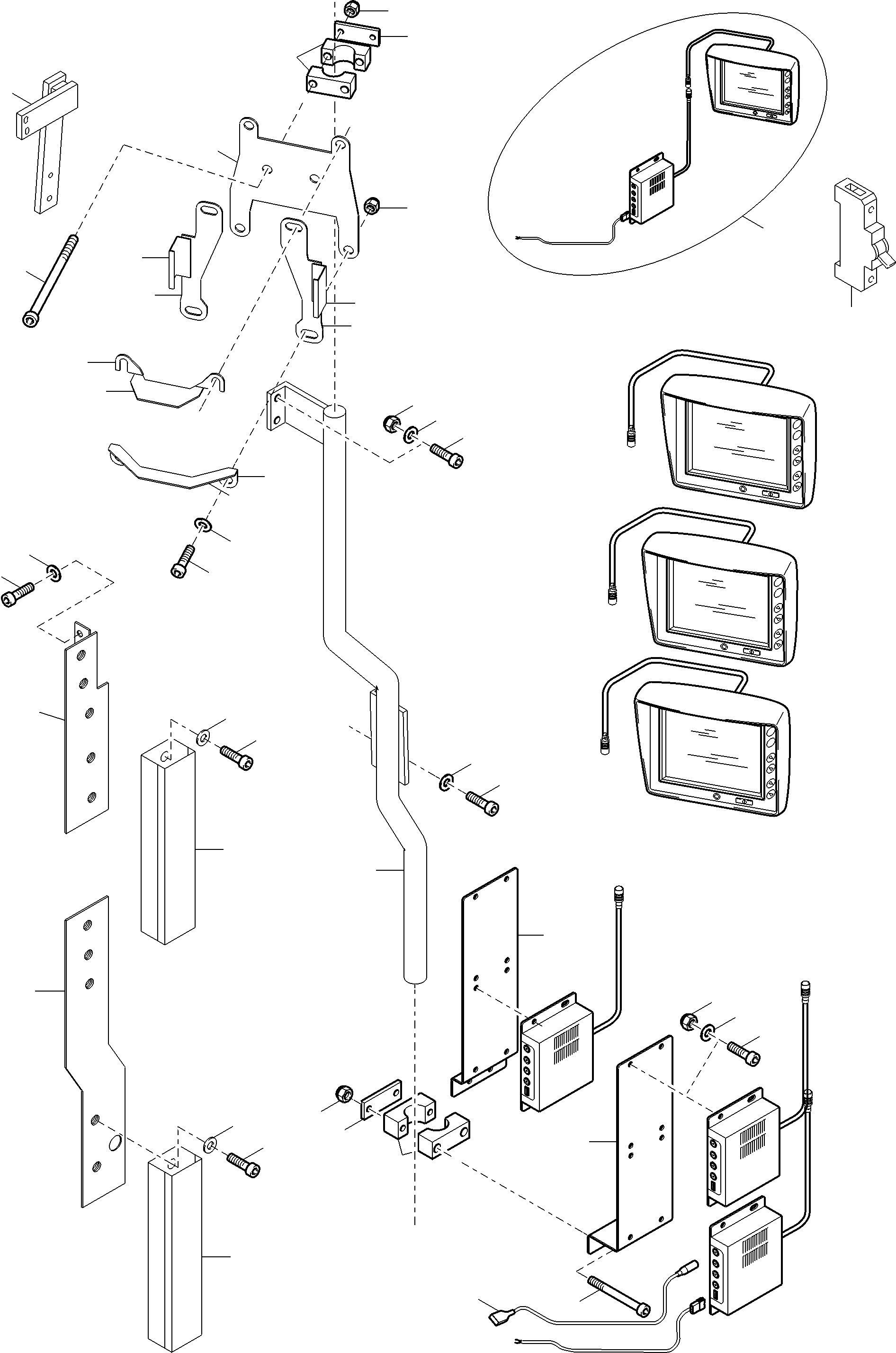 Cable camera operator 998 742 40 KOMATSU