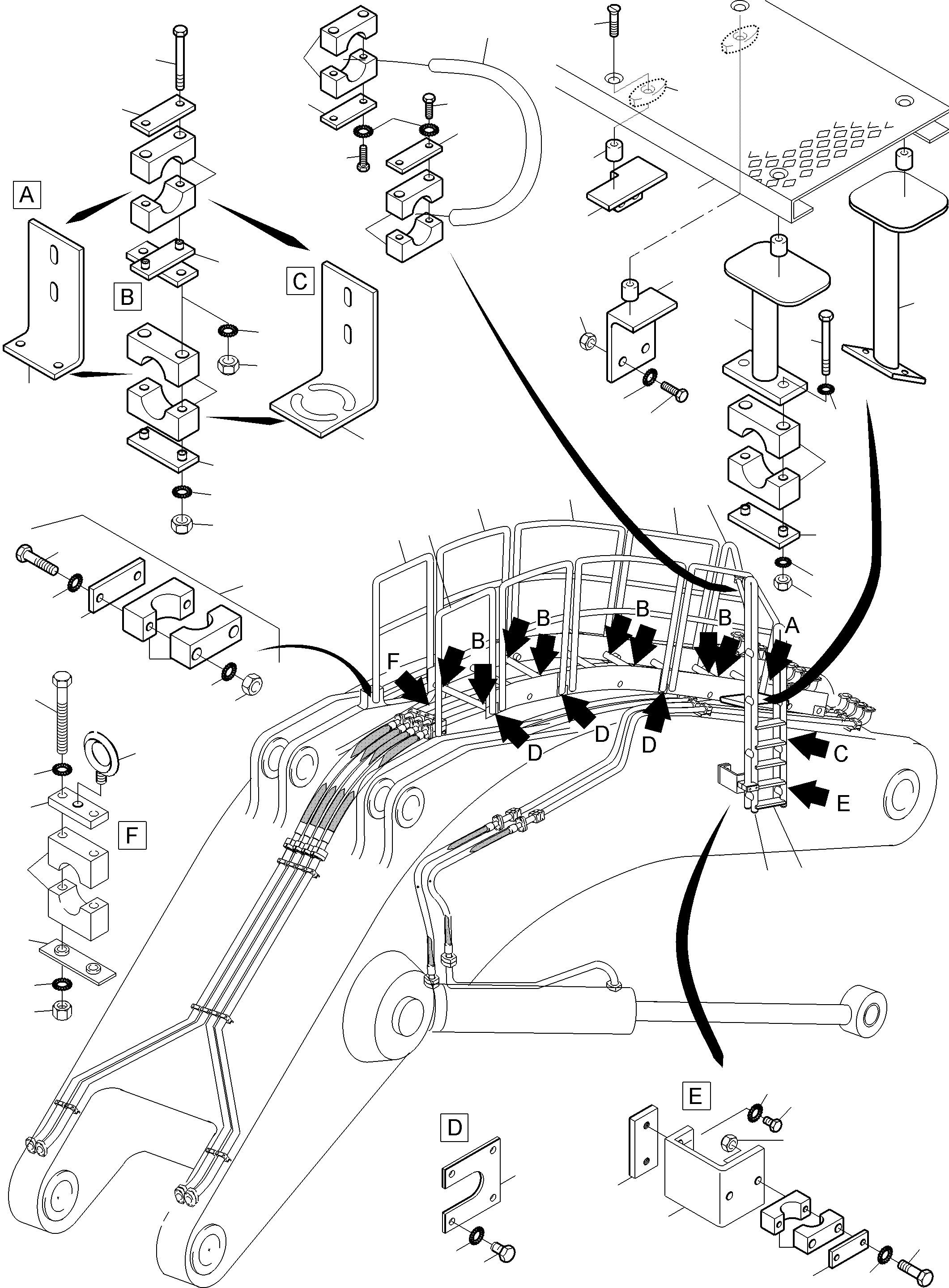Труба 992 579 40 KOMATSU