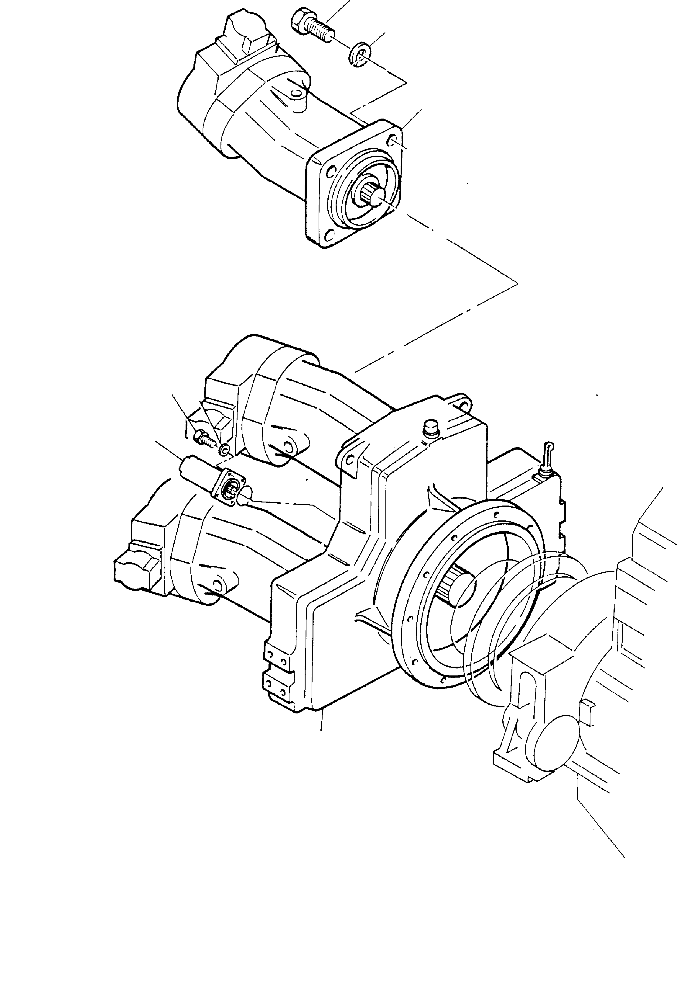 Комплект уплотнений - pump part 1 754 112 KOMATSU