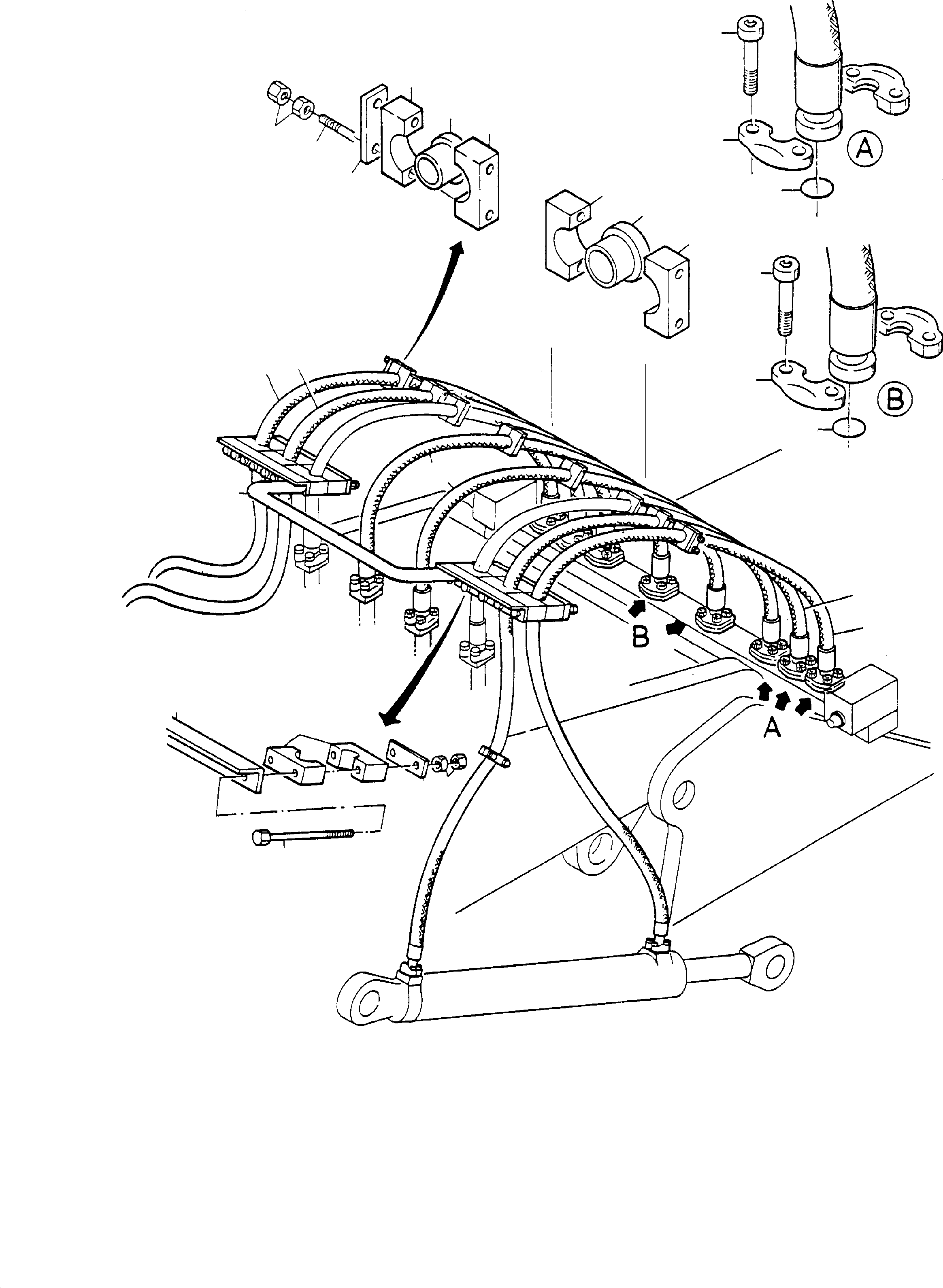 Хомут шланга 436 985 40 KOMATSU