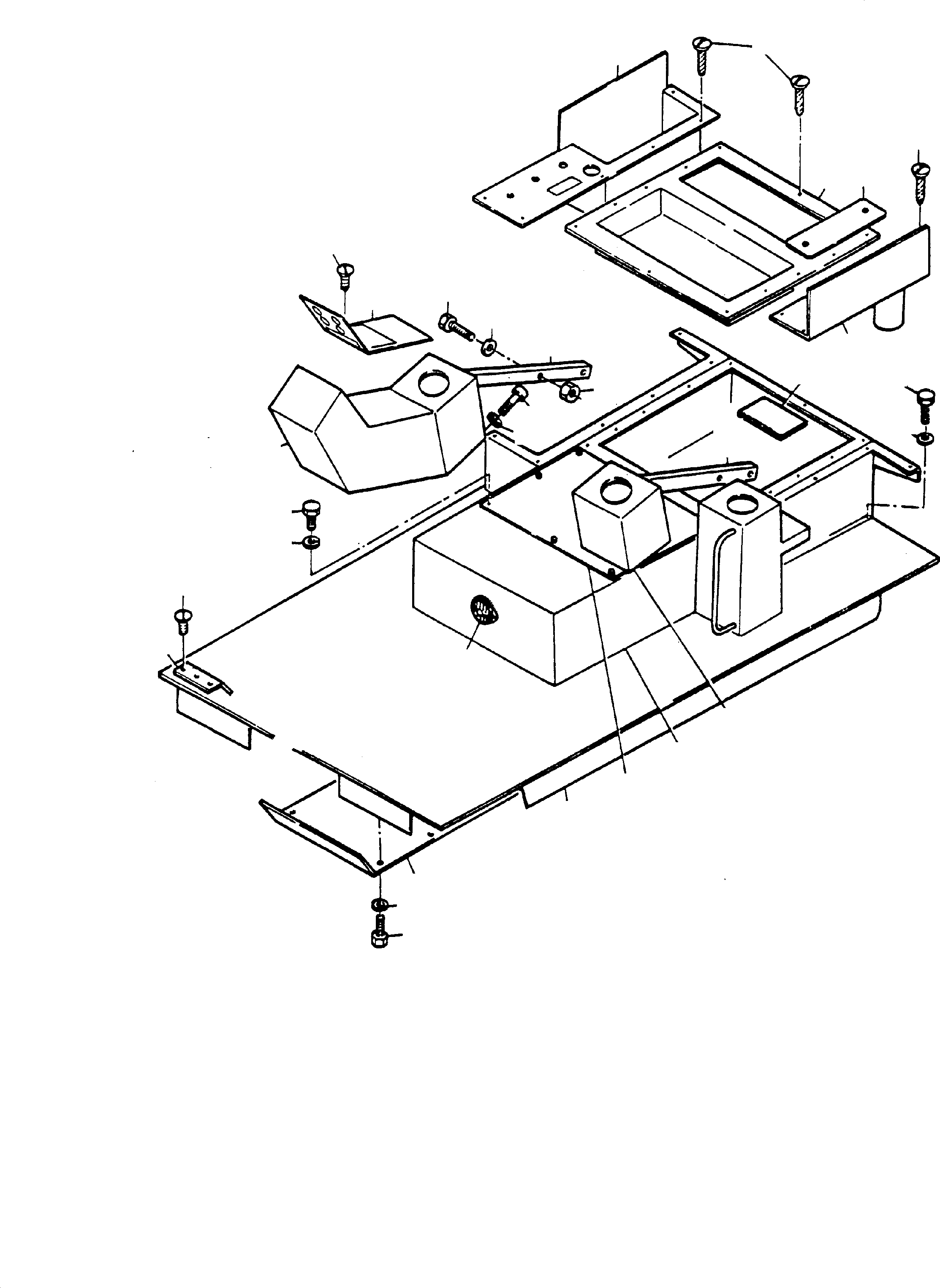 Retainer, r.h. 421 548 40 KOMATSU