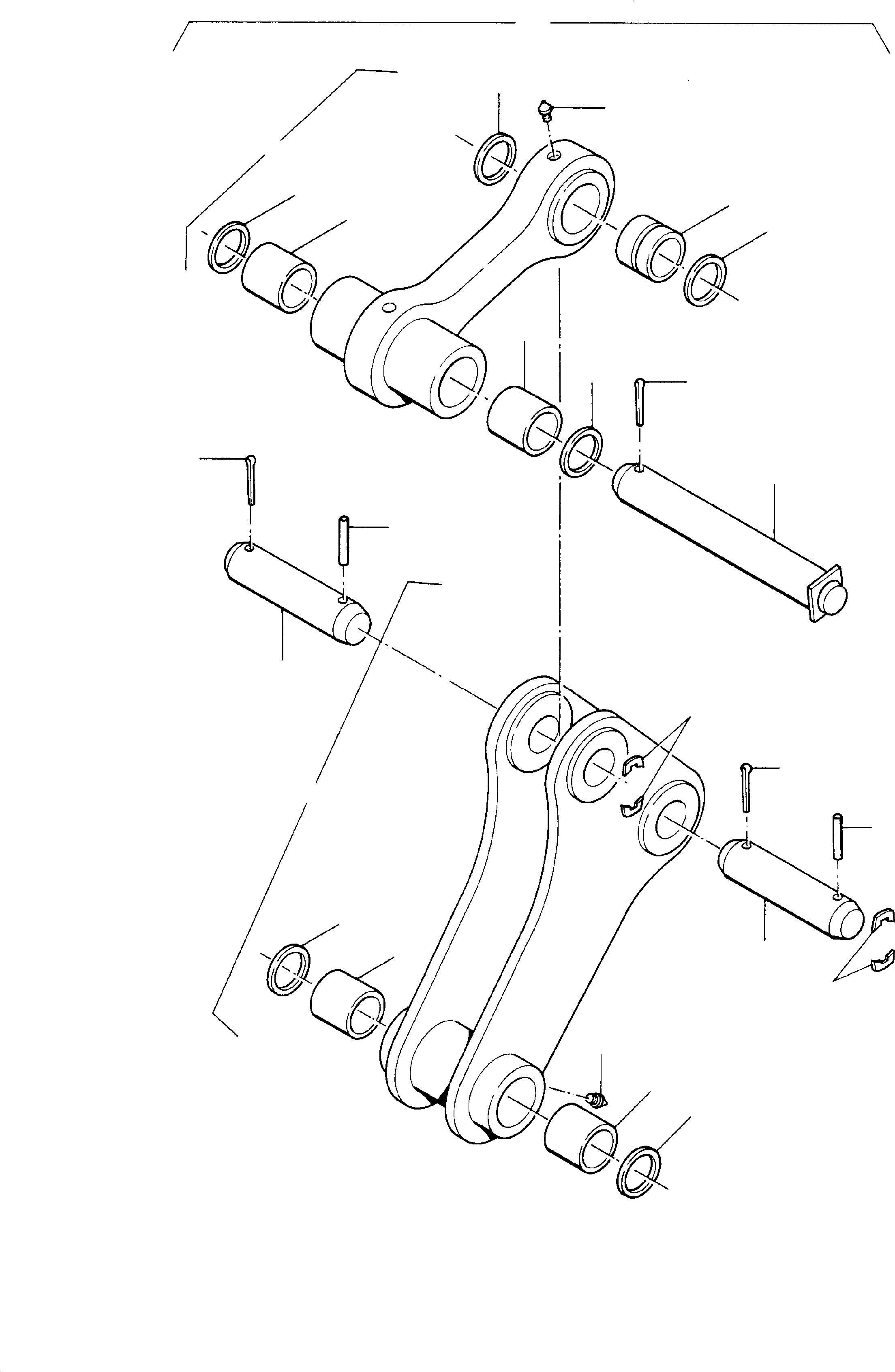 Rod assy. 426 581 40 KOMATSU