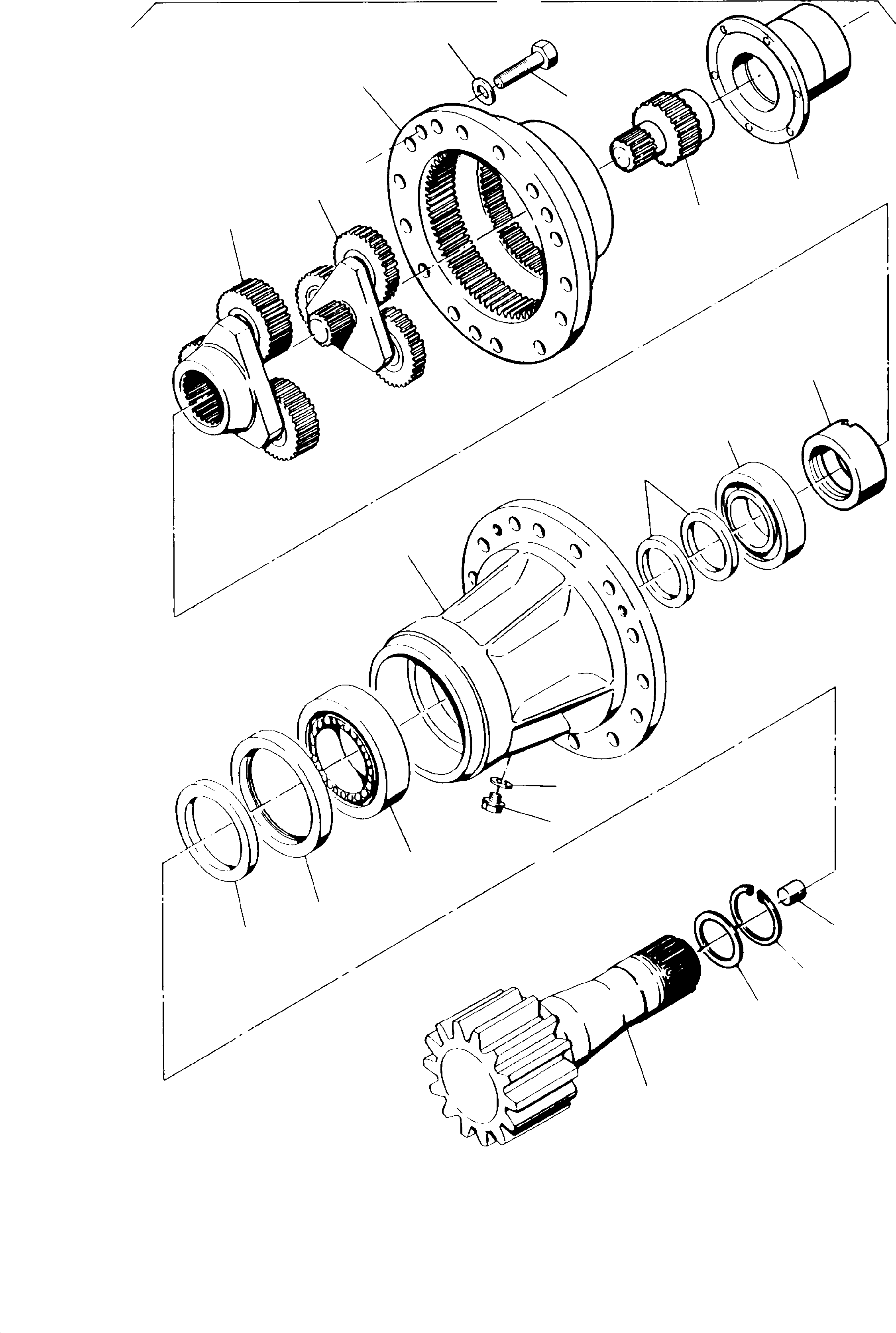 Cylindrical roller 968 958 KOMATSU