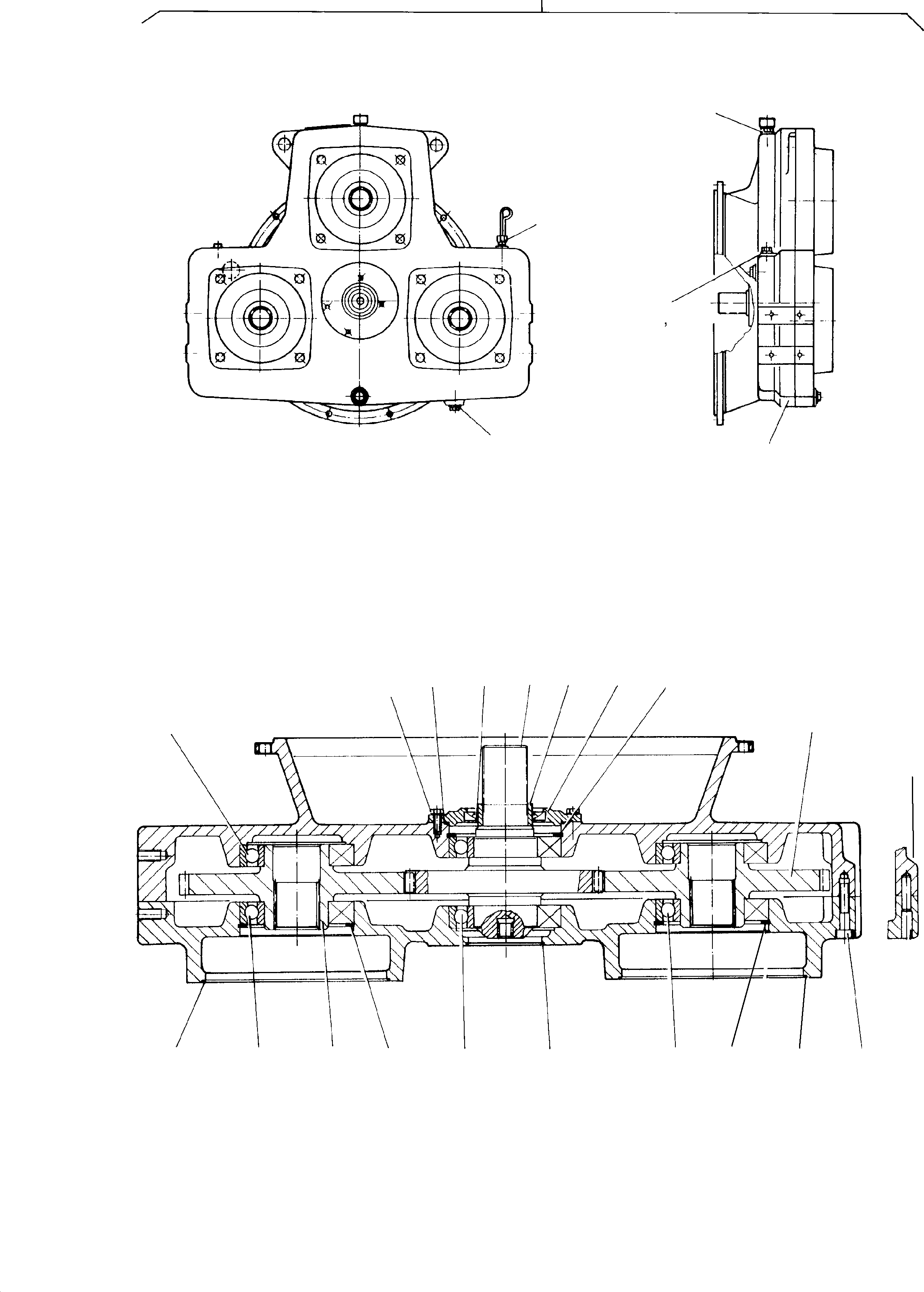 Spur wheel 804 604 73 KOMATSU