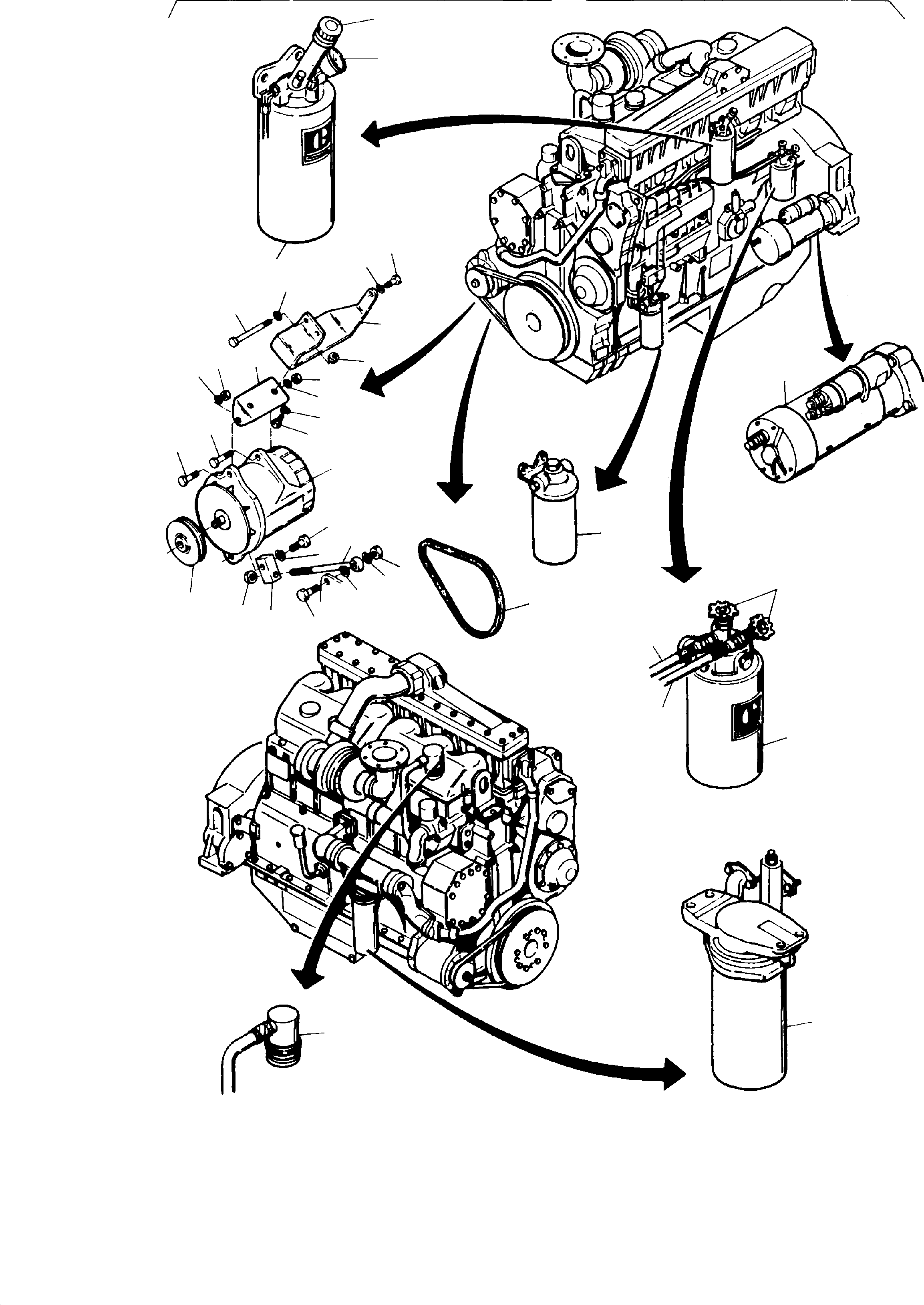 Fuel pump 4N2 511 KOMATSU