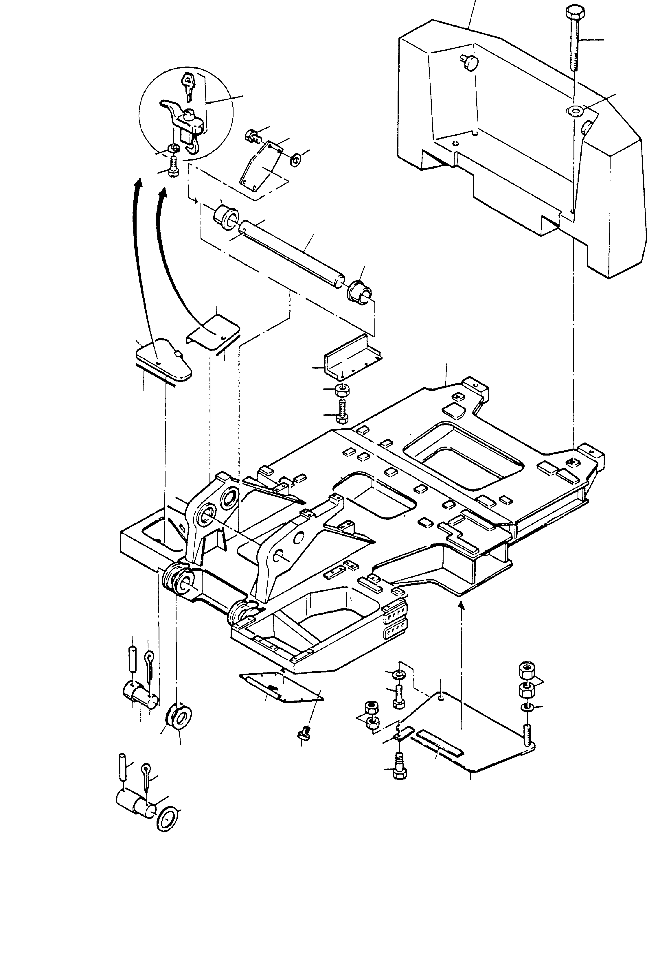 Counterweight 448 560 40 KOMATSU