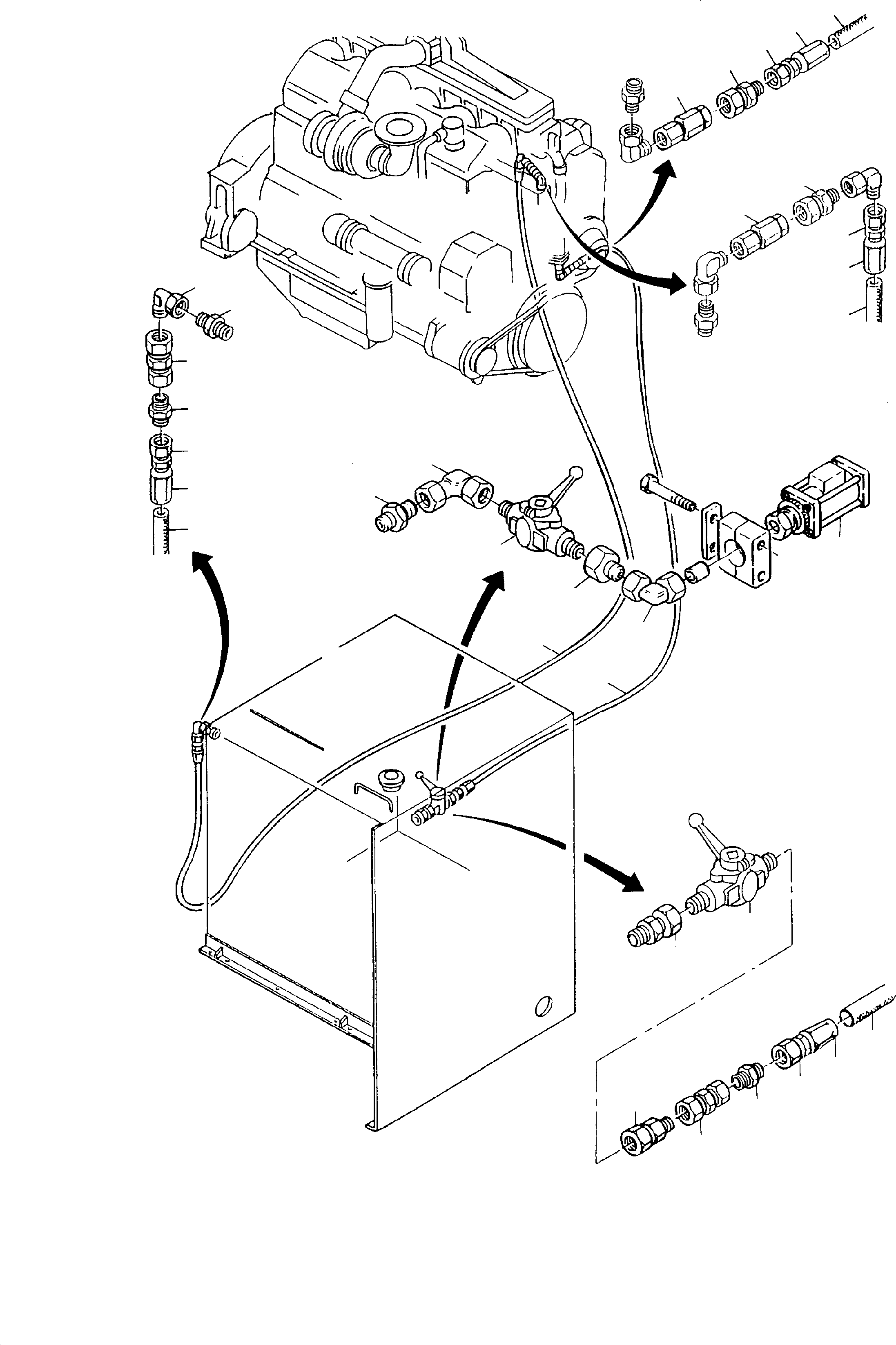 Co-axial valve 461 597 40 KOMATSU