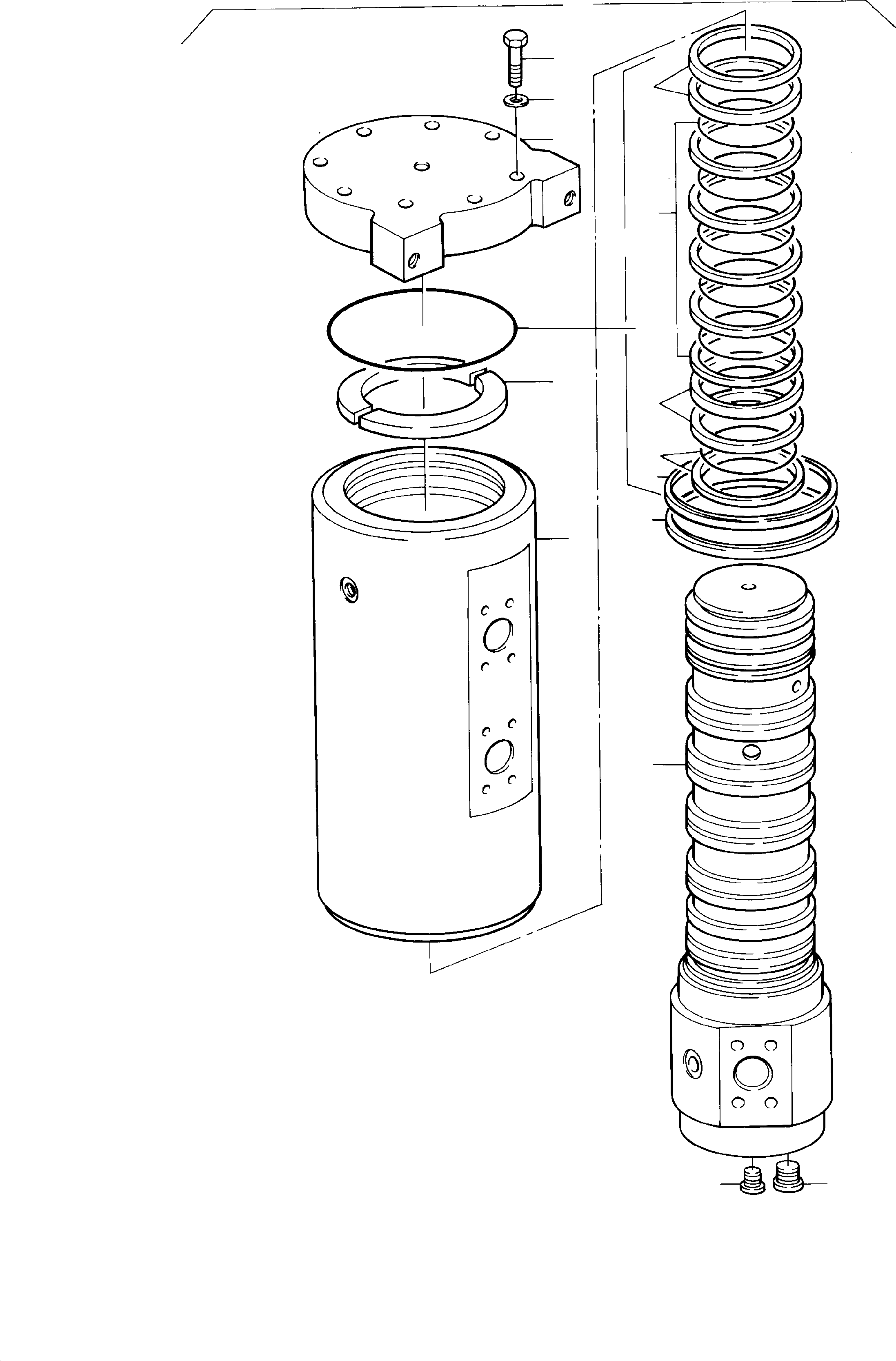 Rotary joint assy. 438 930 40 KOMATSU