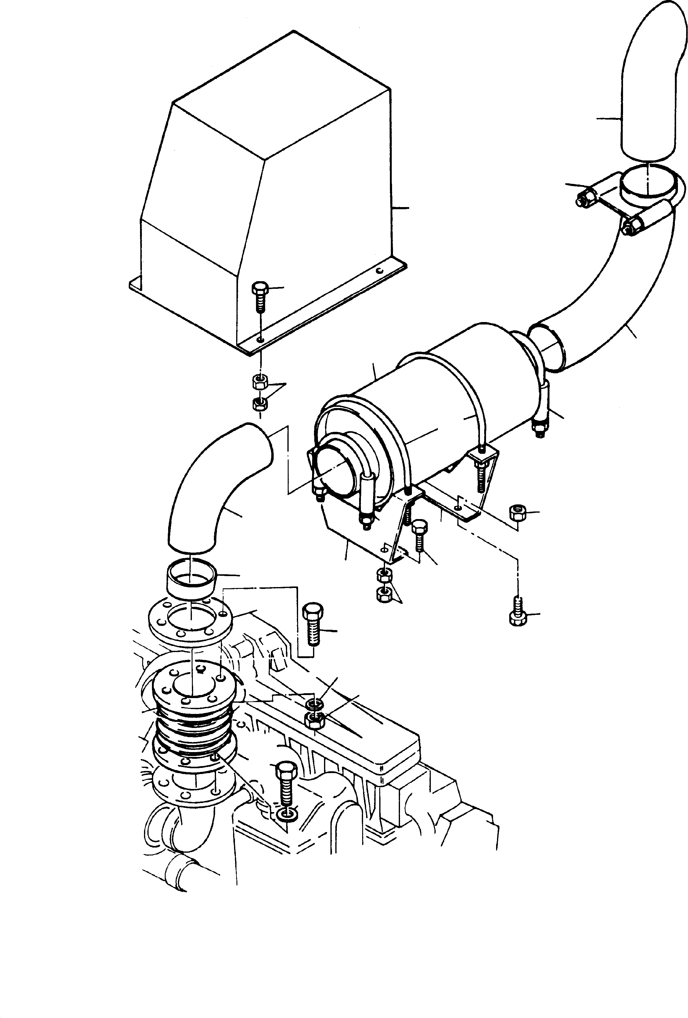Фланец 242 623 40 KOMATSU