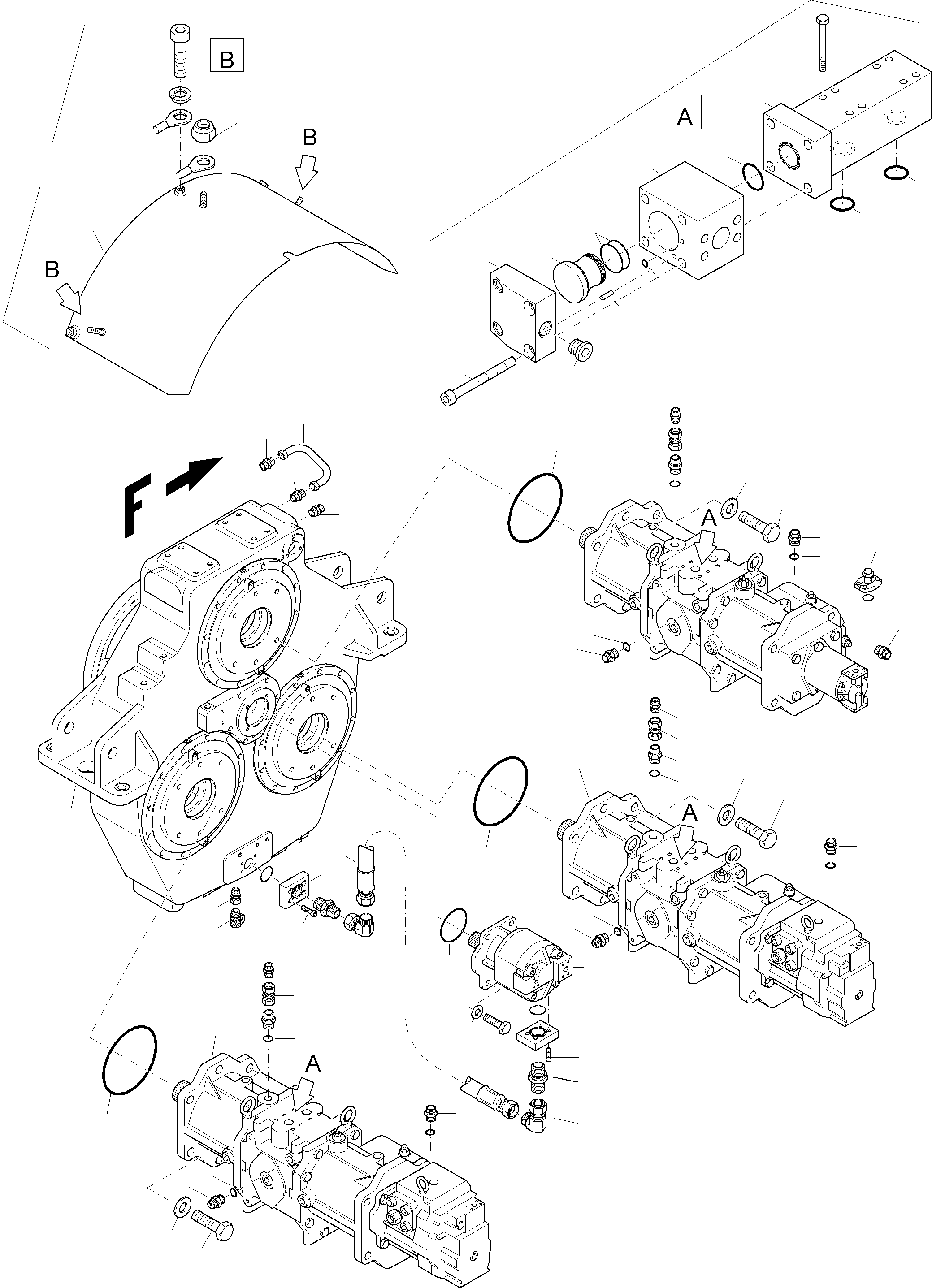 Переходник 962 742 40 KOMATSU