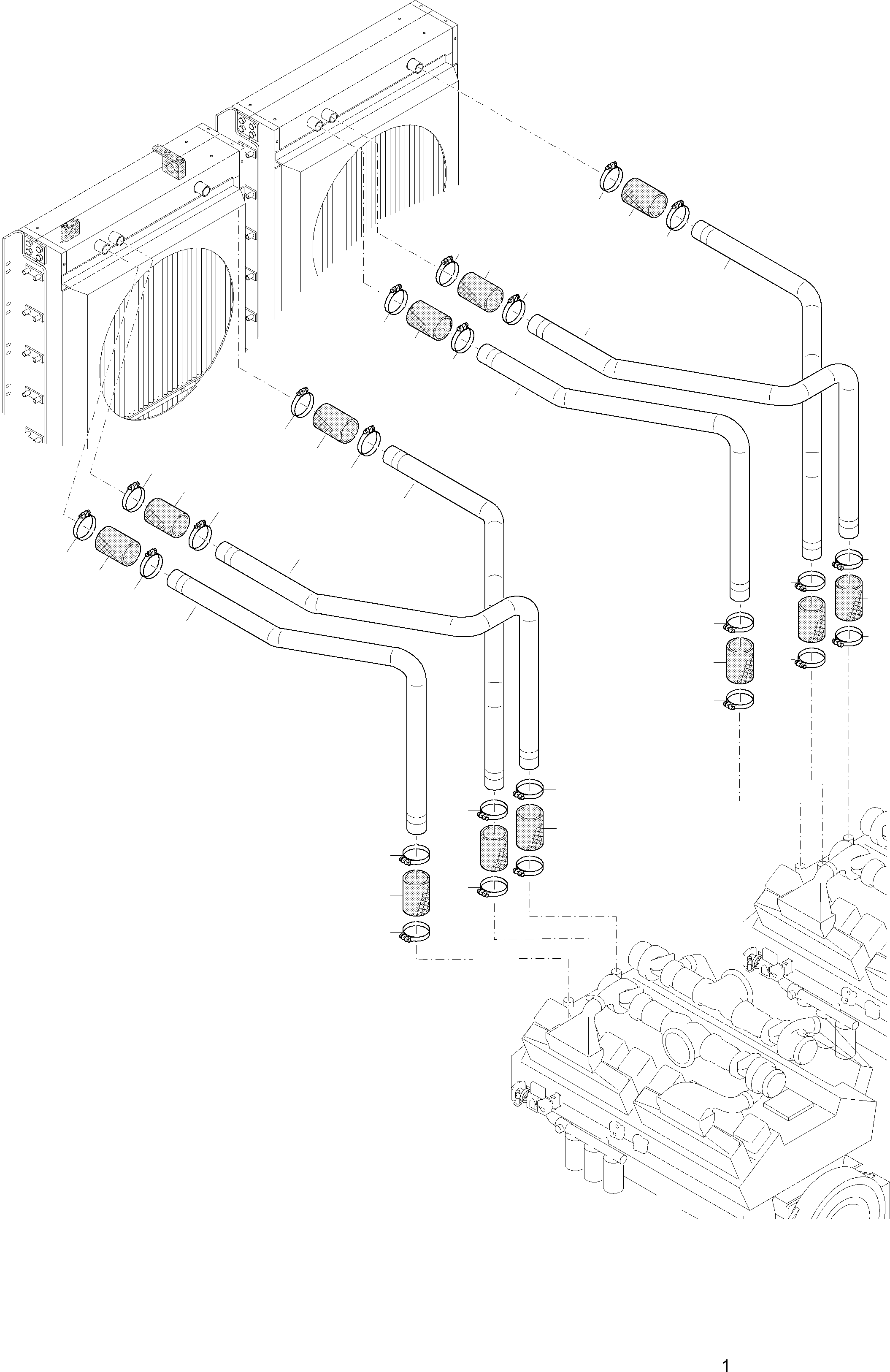 Sheet metal 976 802 40 KOMATSU
