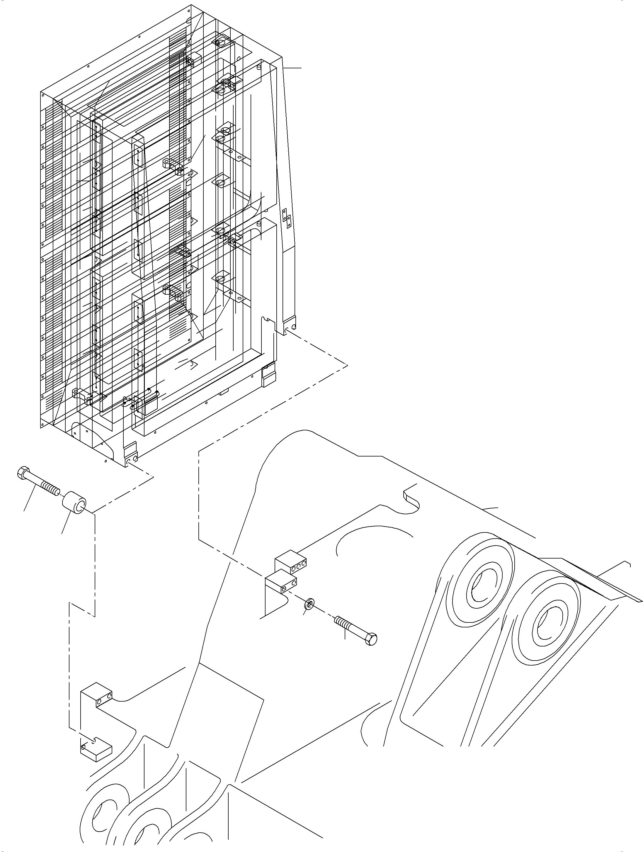 Öl cooler assy. 965 010 40 KOMATSU
