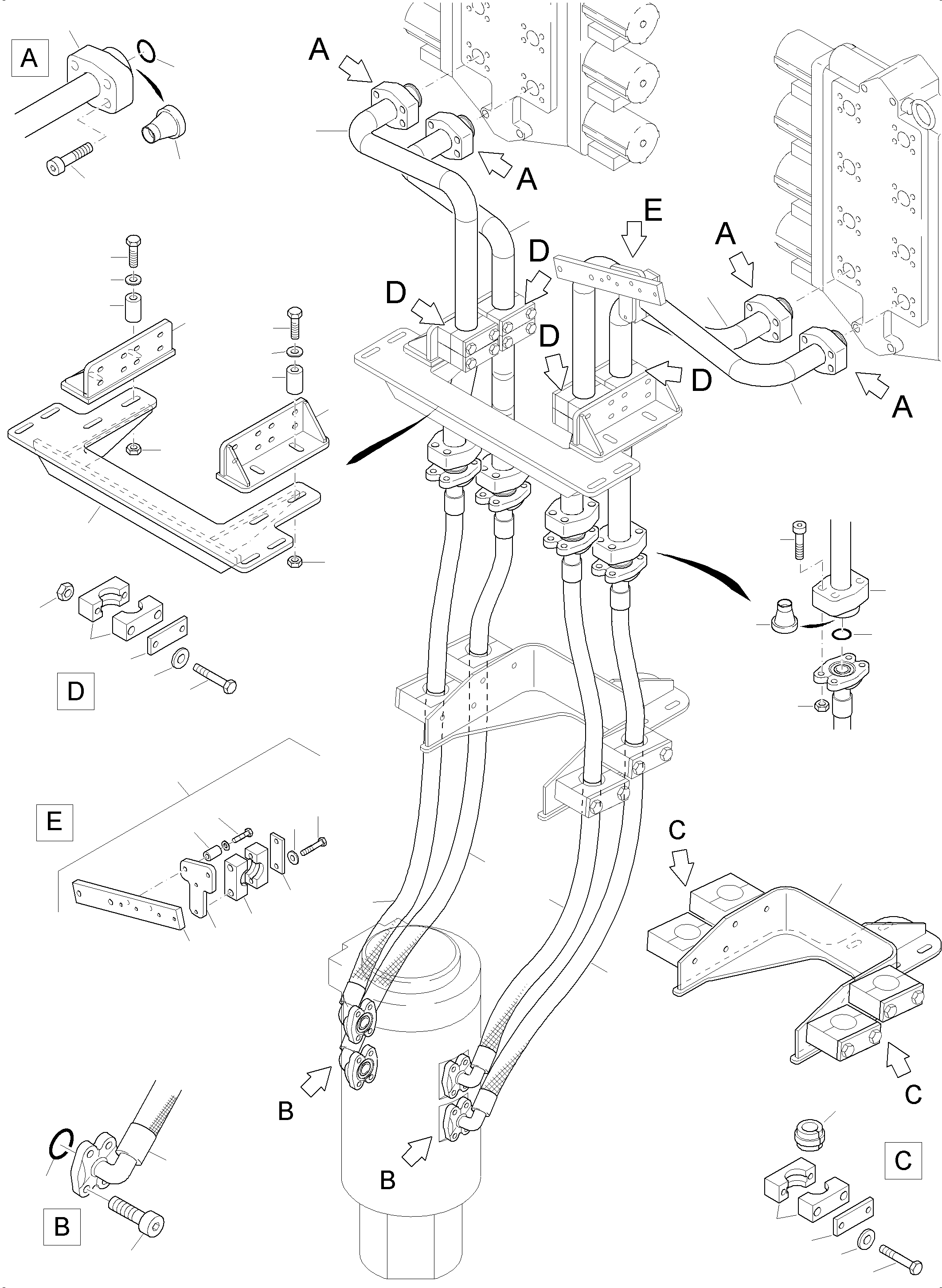 Crosshead 965 164 40 KOMATSU