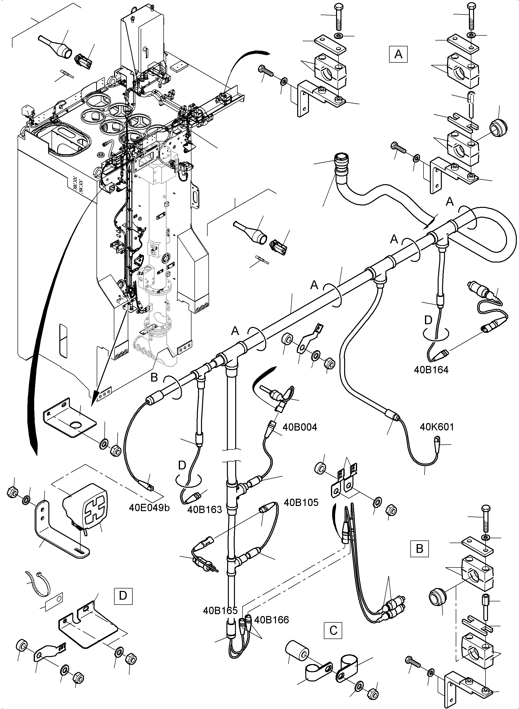 Plug plate 971 534 40 KOMATSU