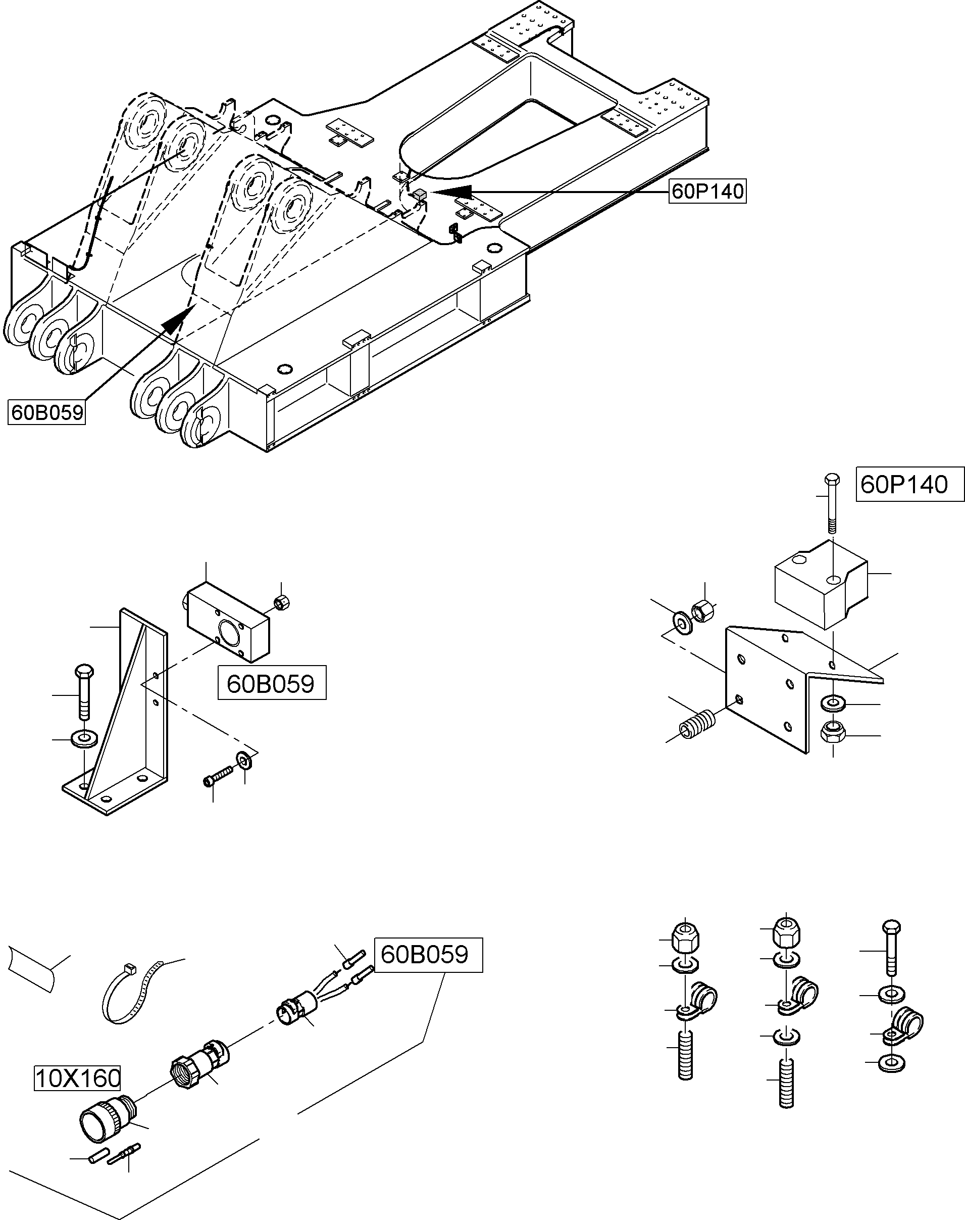 Фиксатор 977 366 40 KOMATSU