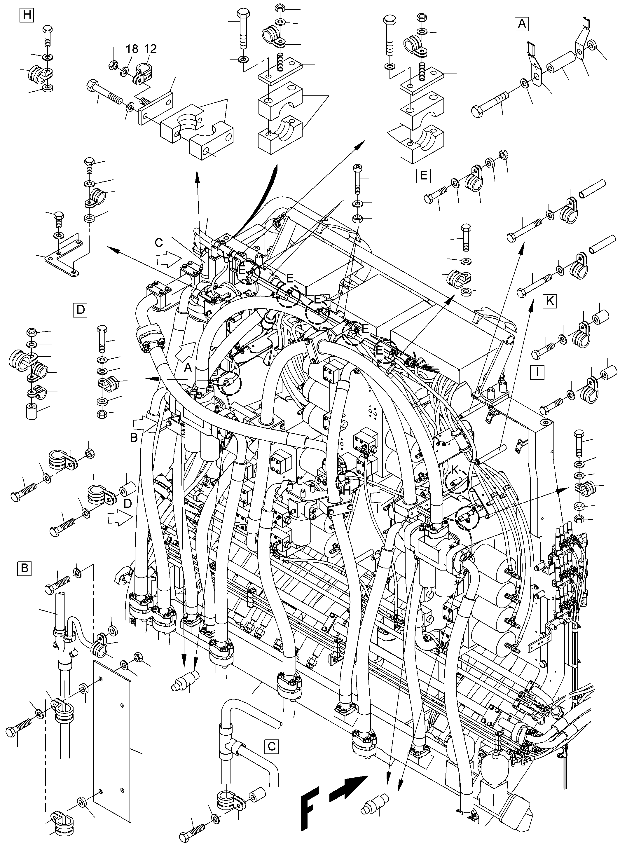 Пластина 977 307 40 KOMATSU