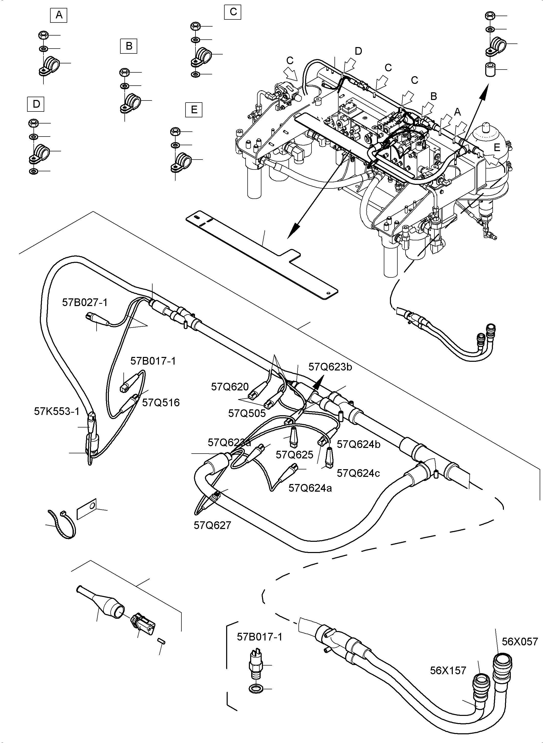 Фиксатор 971 505 40 KOMATSU