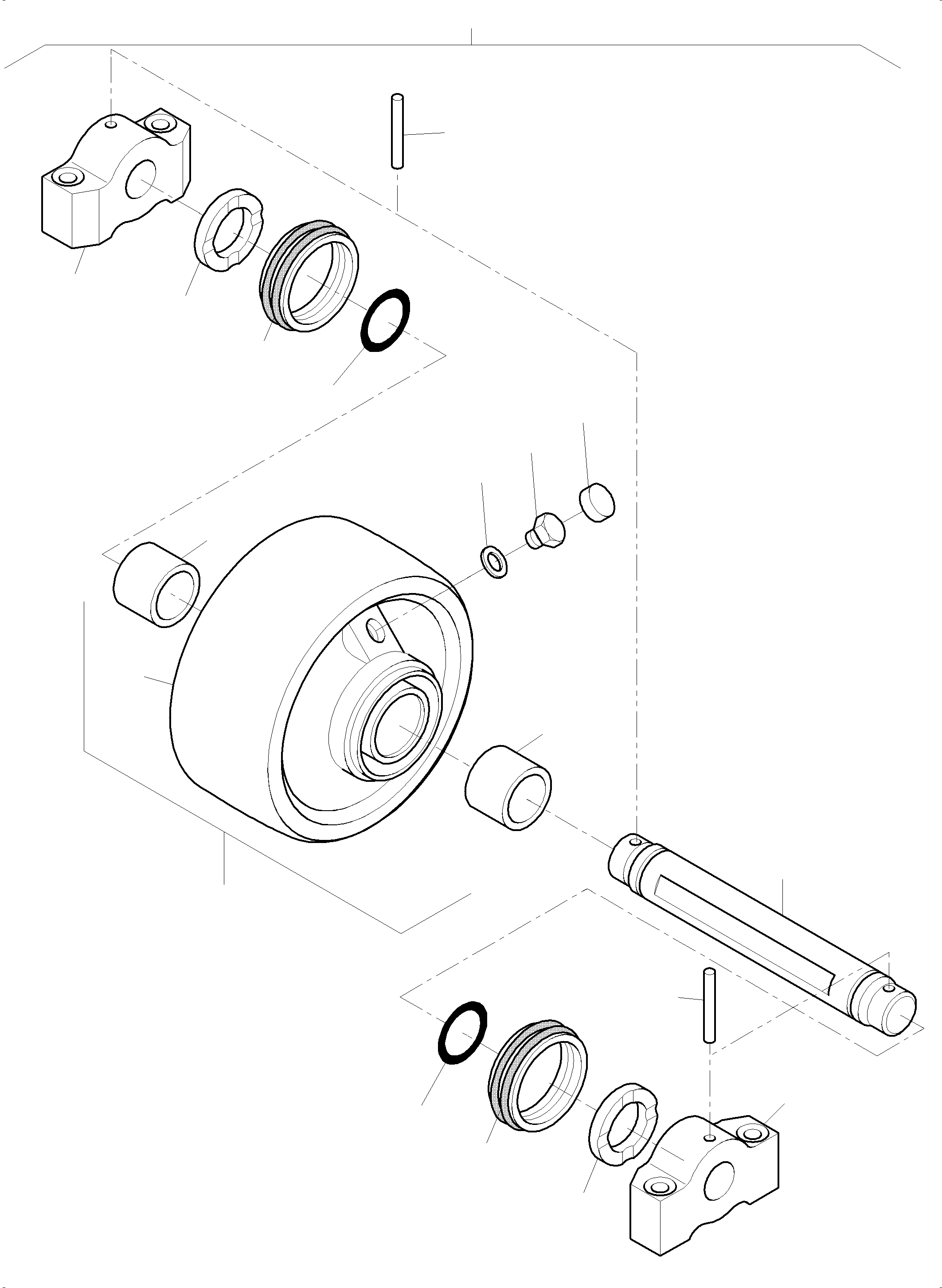 Роликоподшипник 981 252 40 KOMATSU