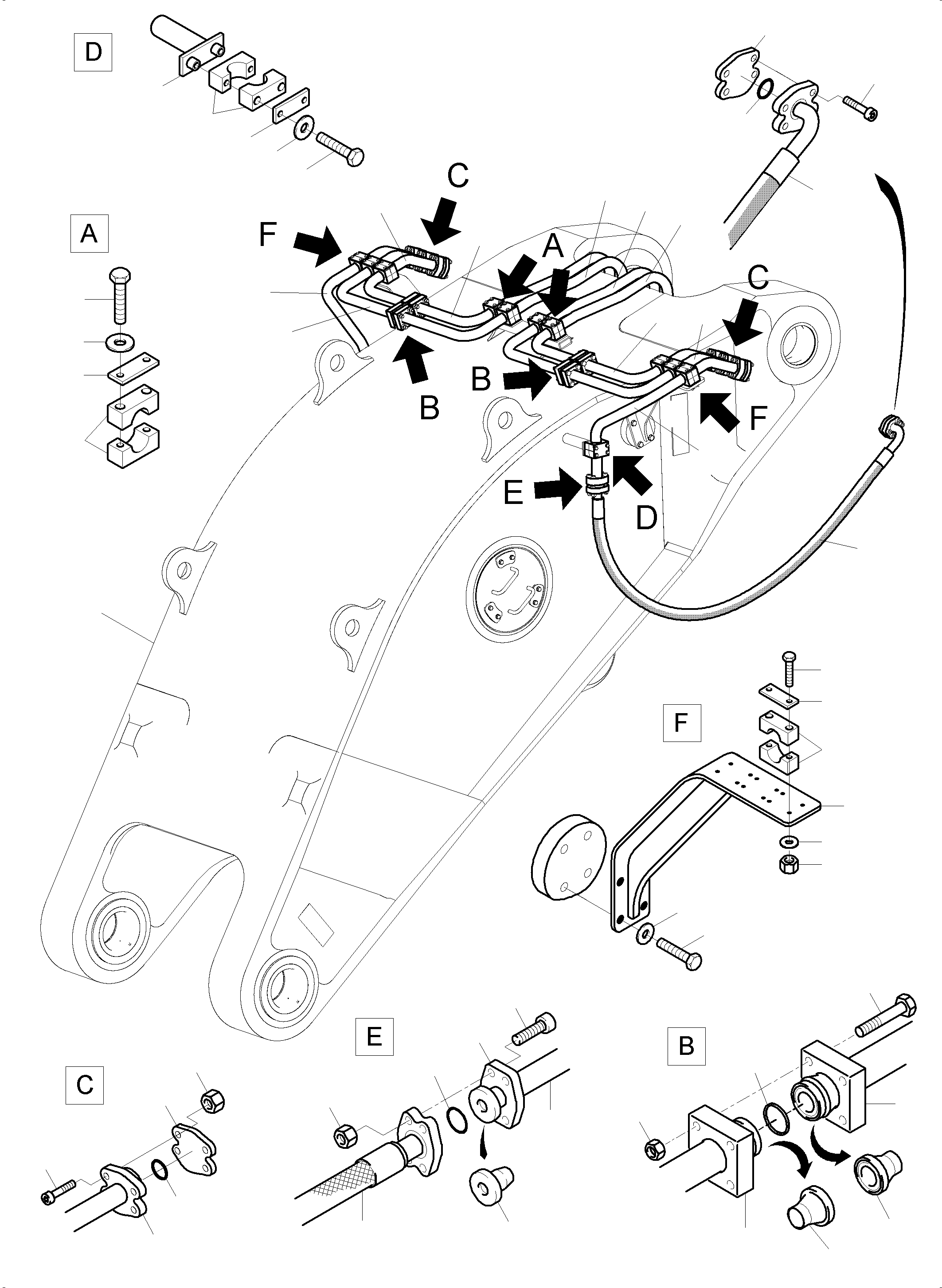 Фиксатор 972 563 40 KOMATSU