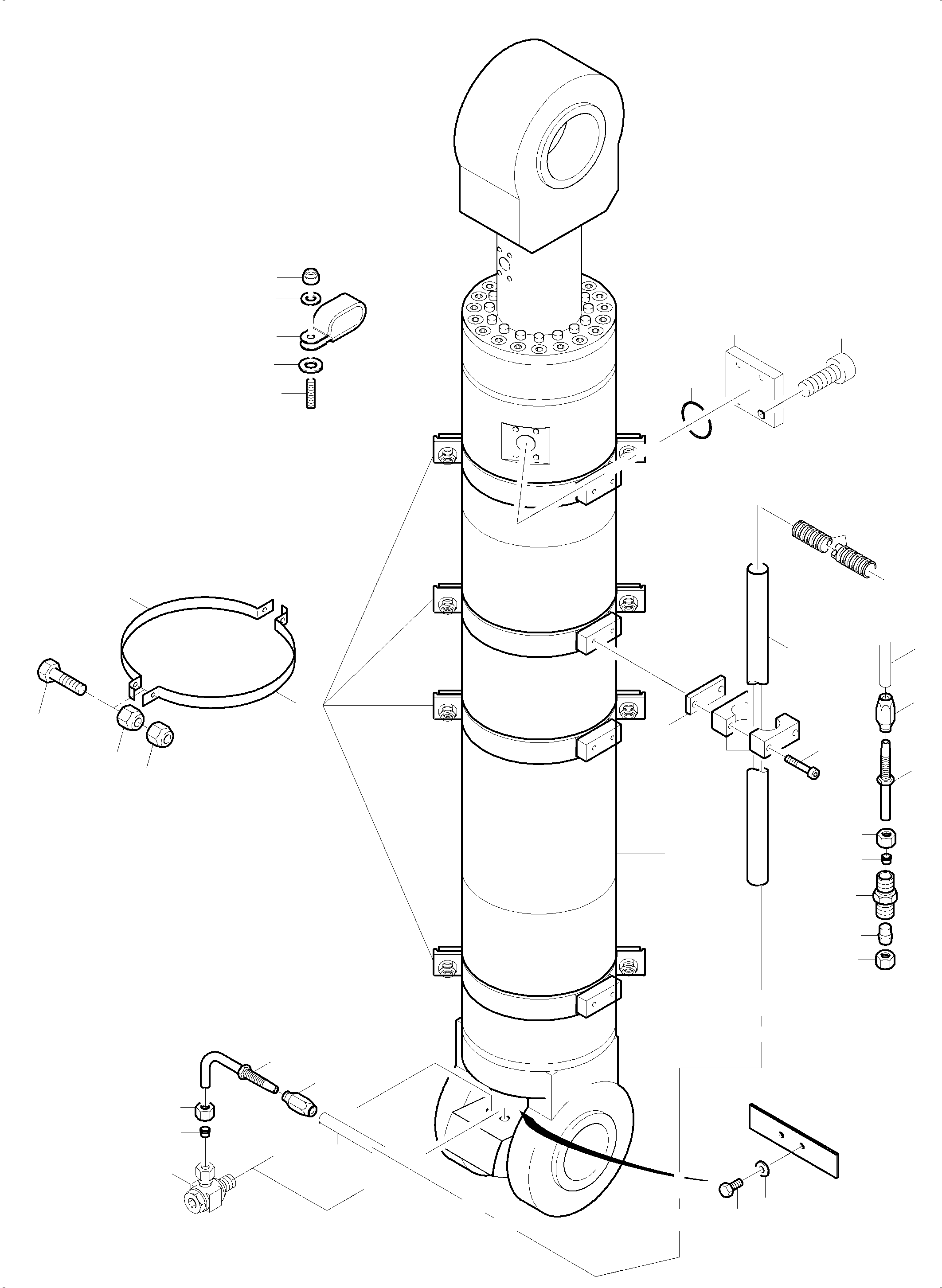 Pipe Ø 28 979 528 40 KOMATSU