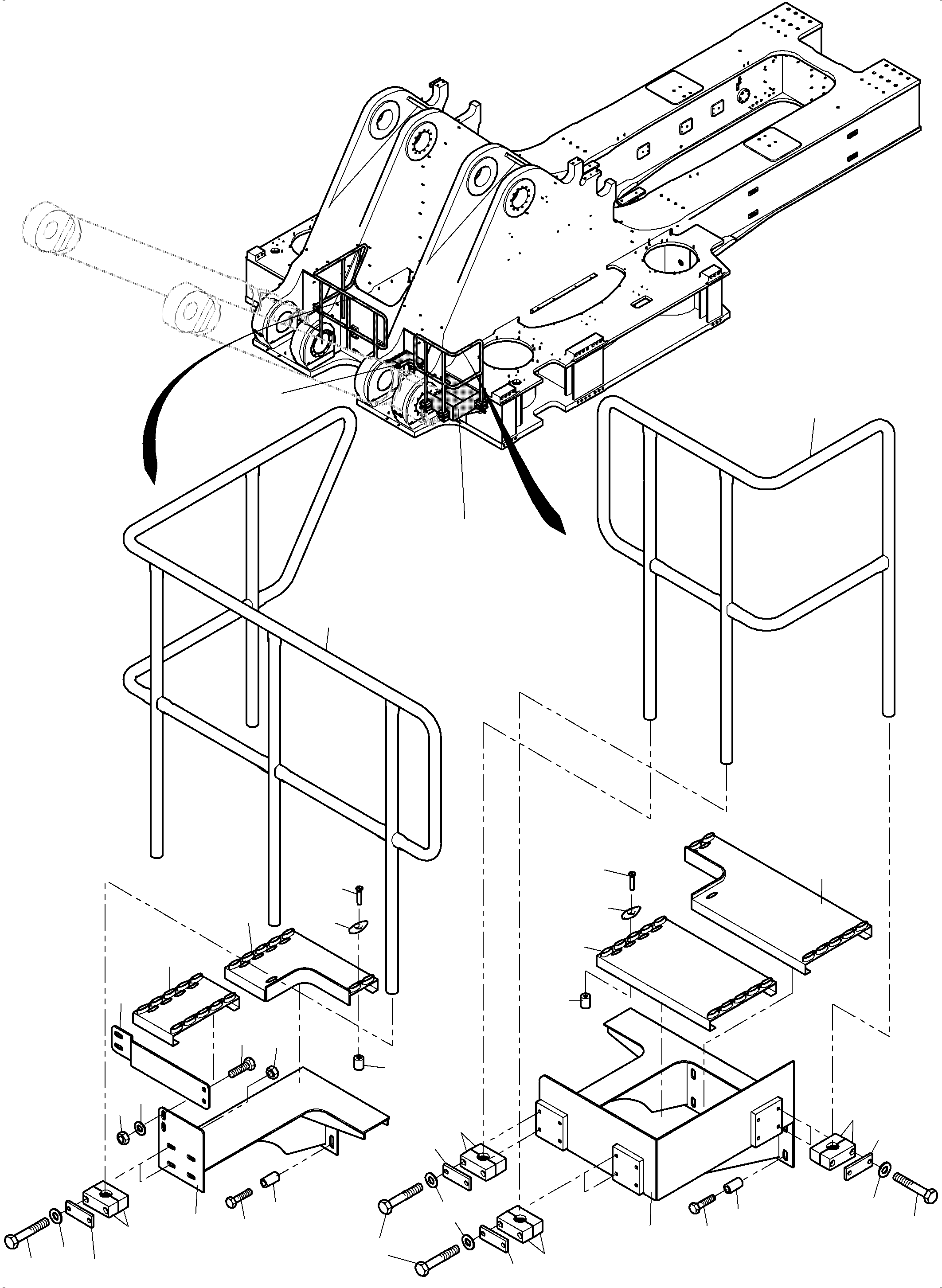 Grid 2X40X300X390 977 166 40 KOMATSU
