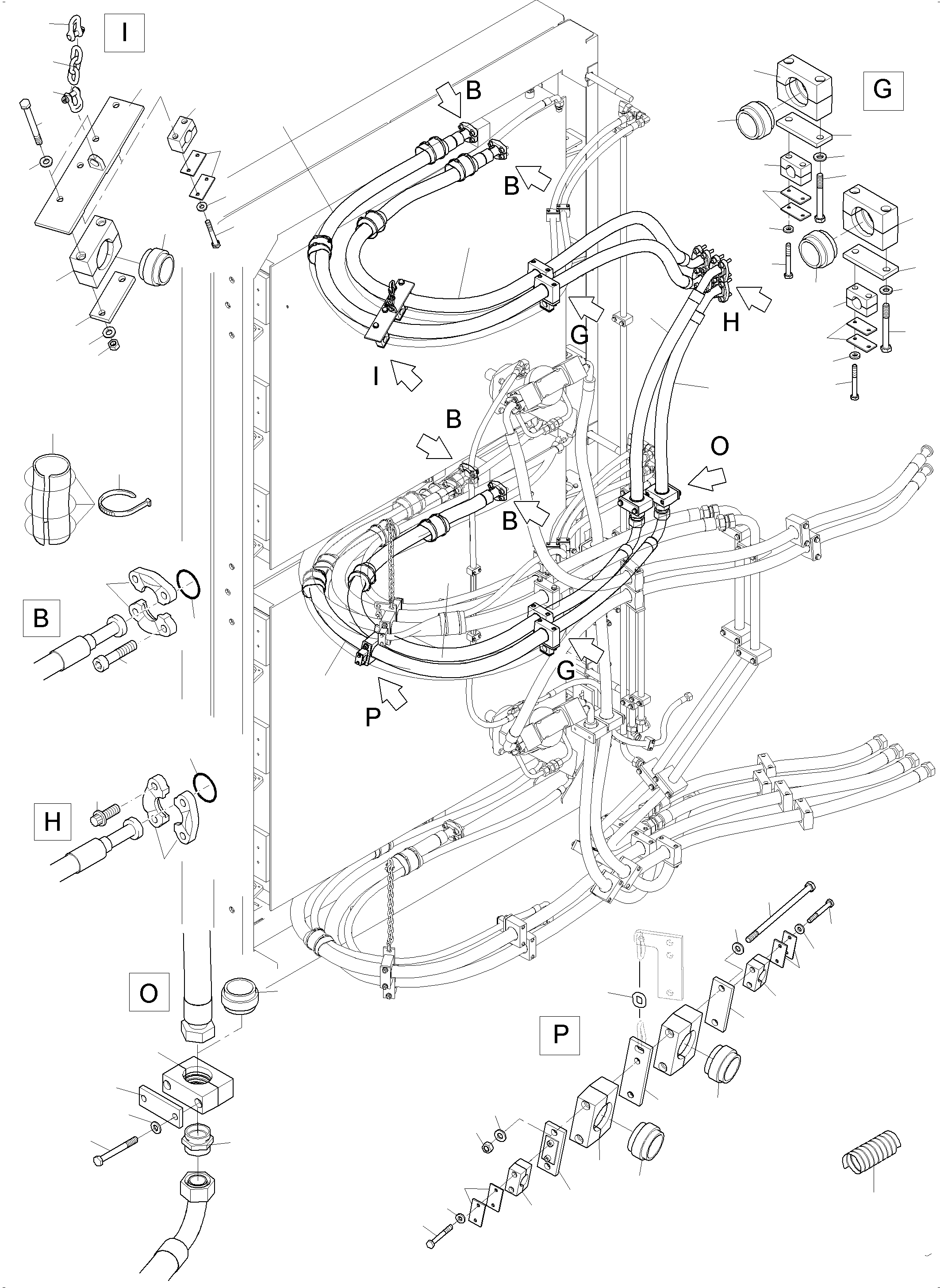 Цепь 976 747 40 KOMATSU
