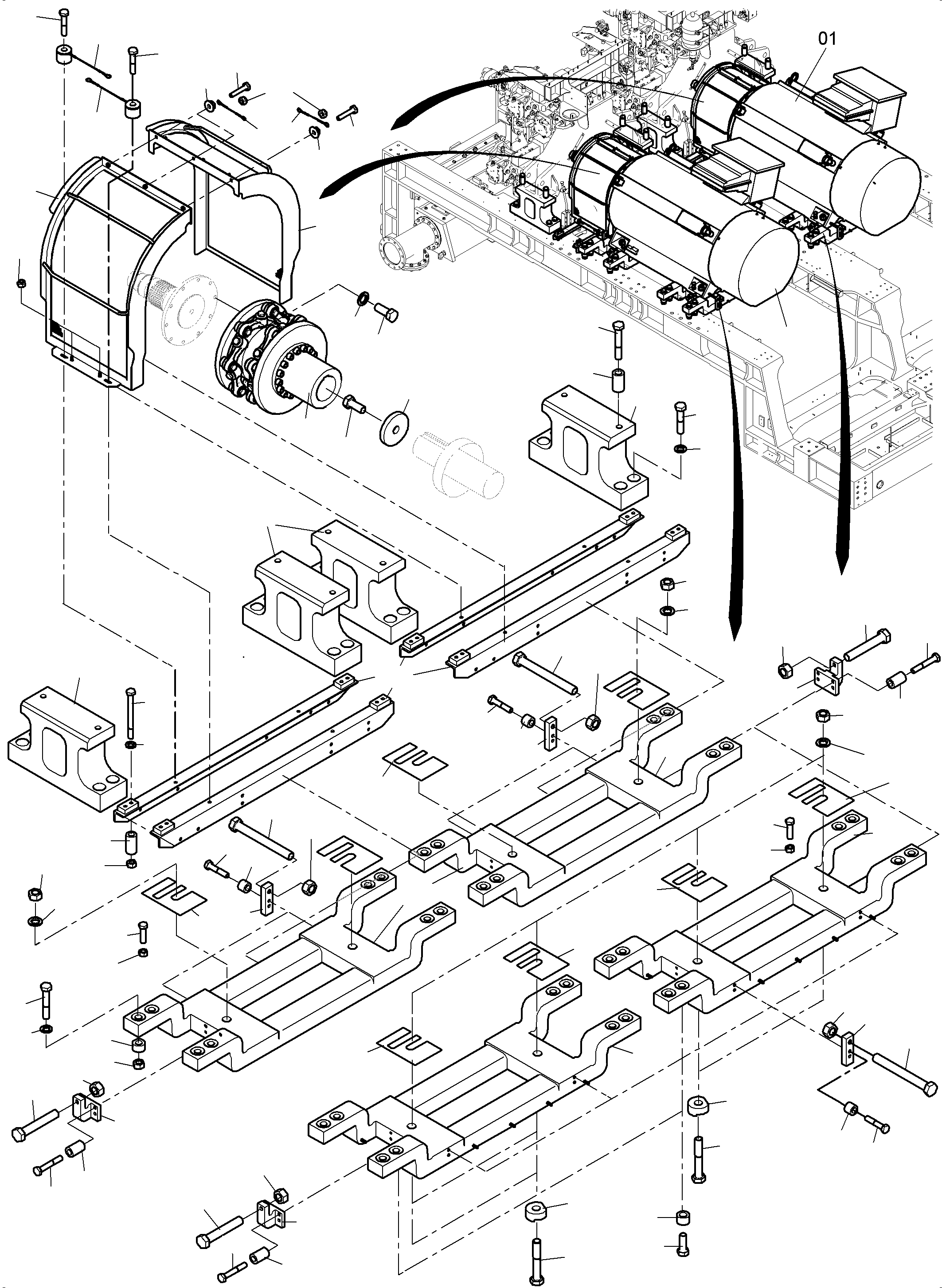 Водило 982 045 40 KOMATSU