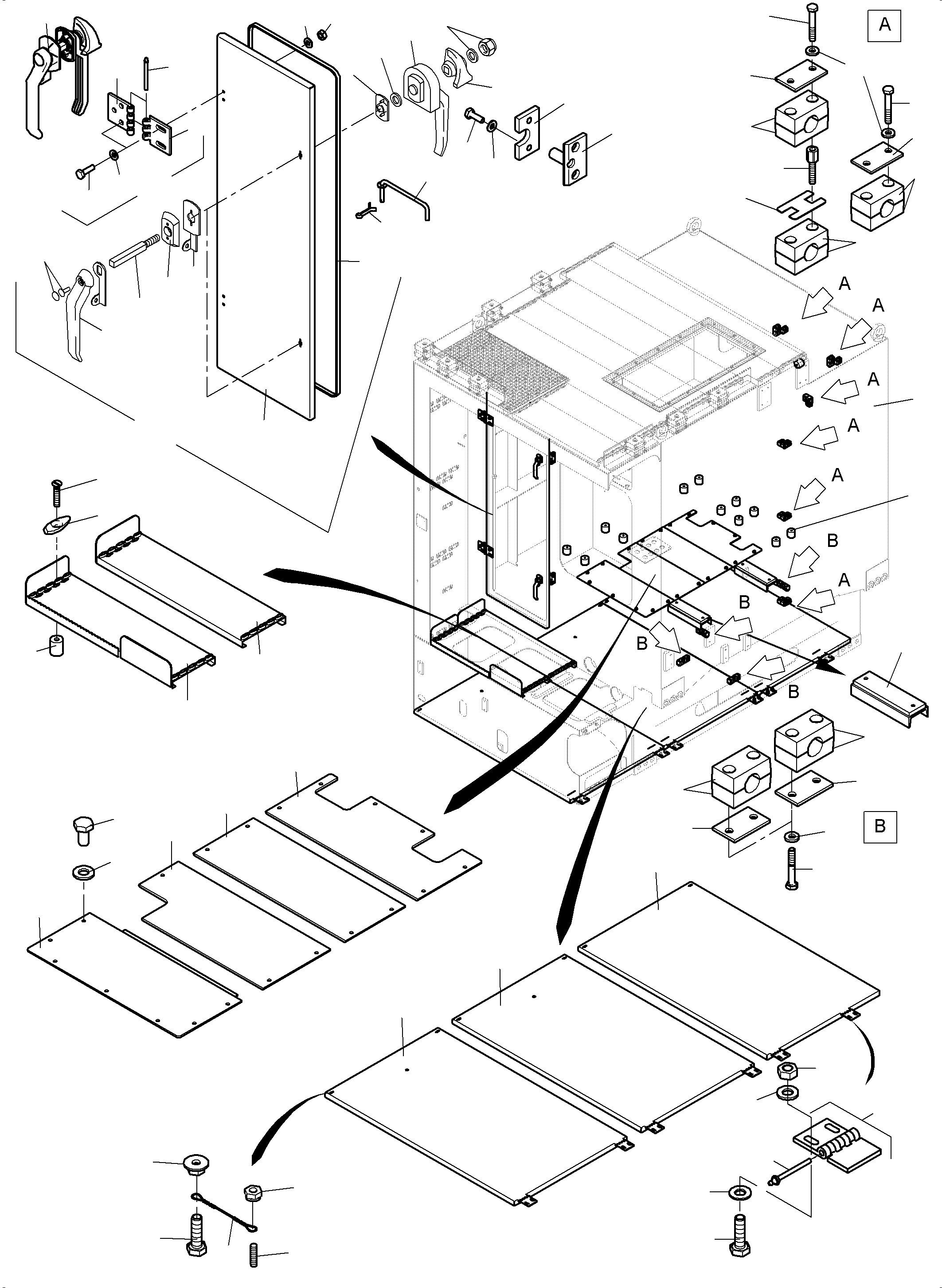 Moulding material 983 804 40 KOMATSU
