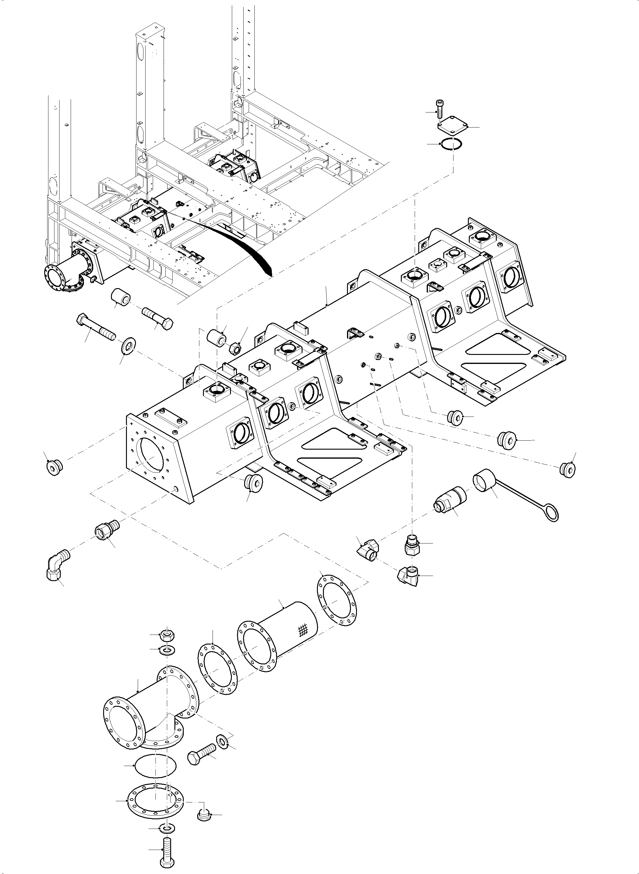 Sheet metal 976 772 40 KOMATSU