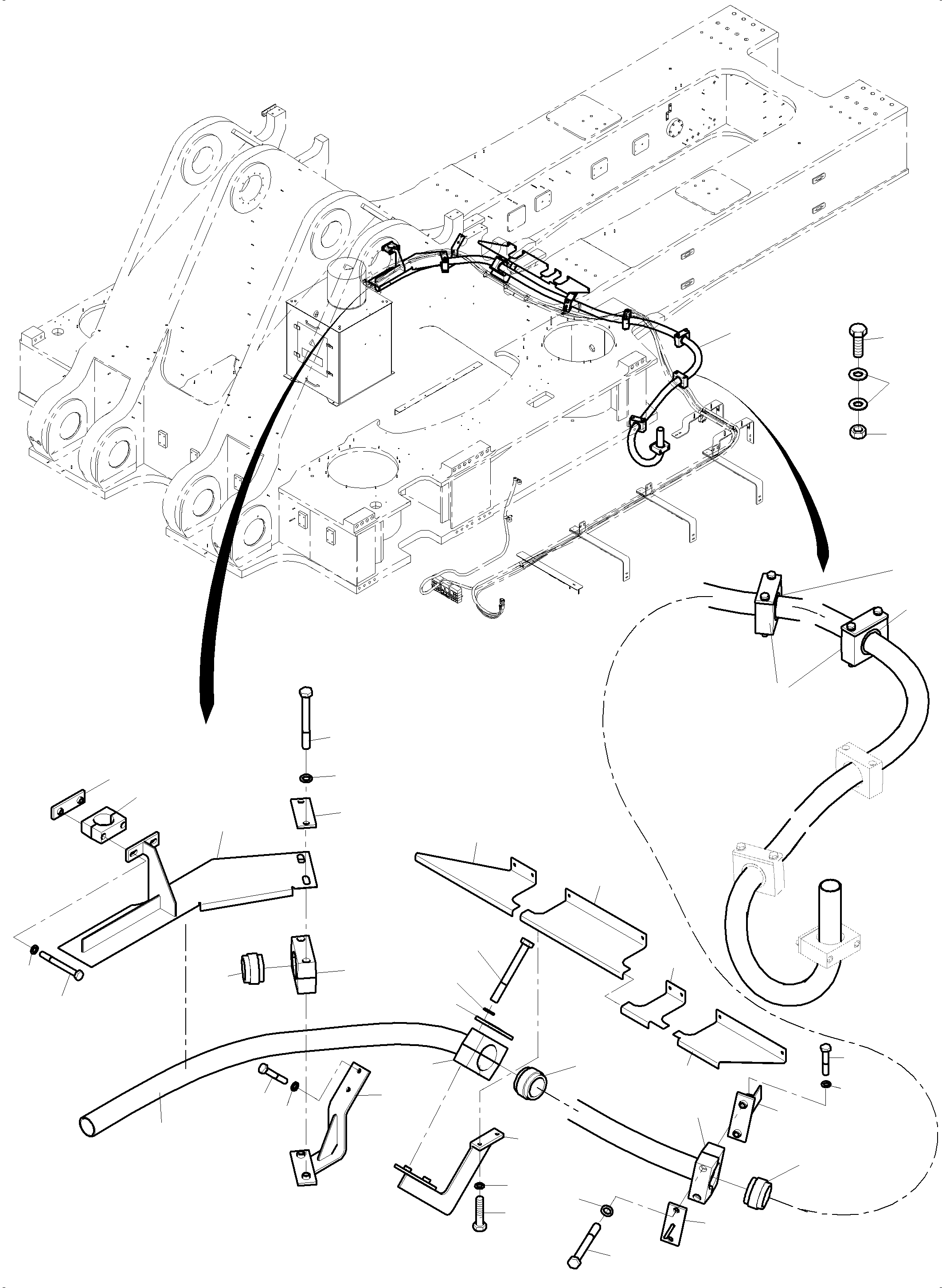 Sheet metall 985 005 40 KOMATSU