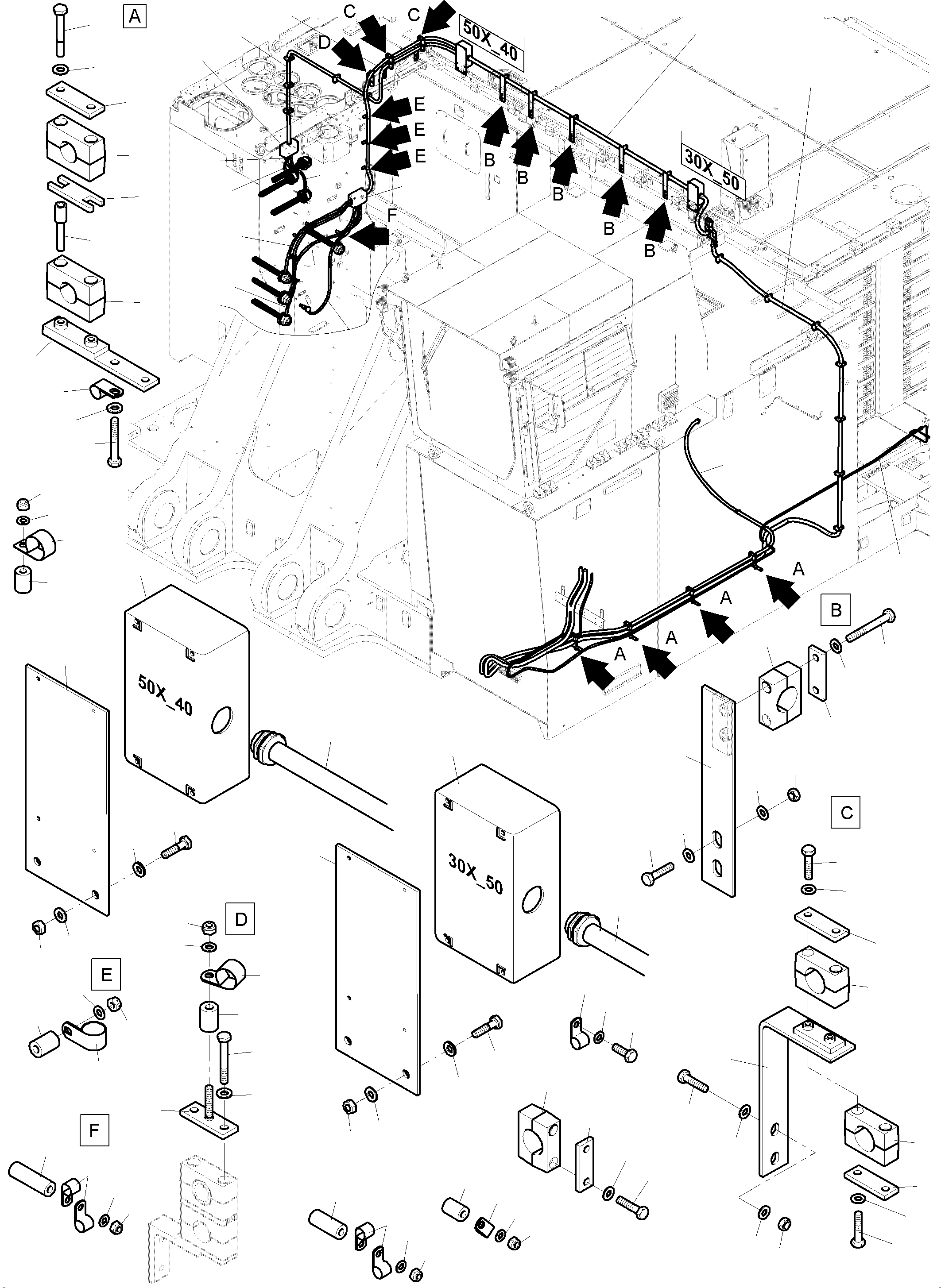 Switch box 40X_12A 984 156 40 KOMATSU