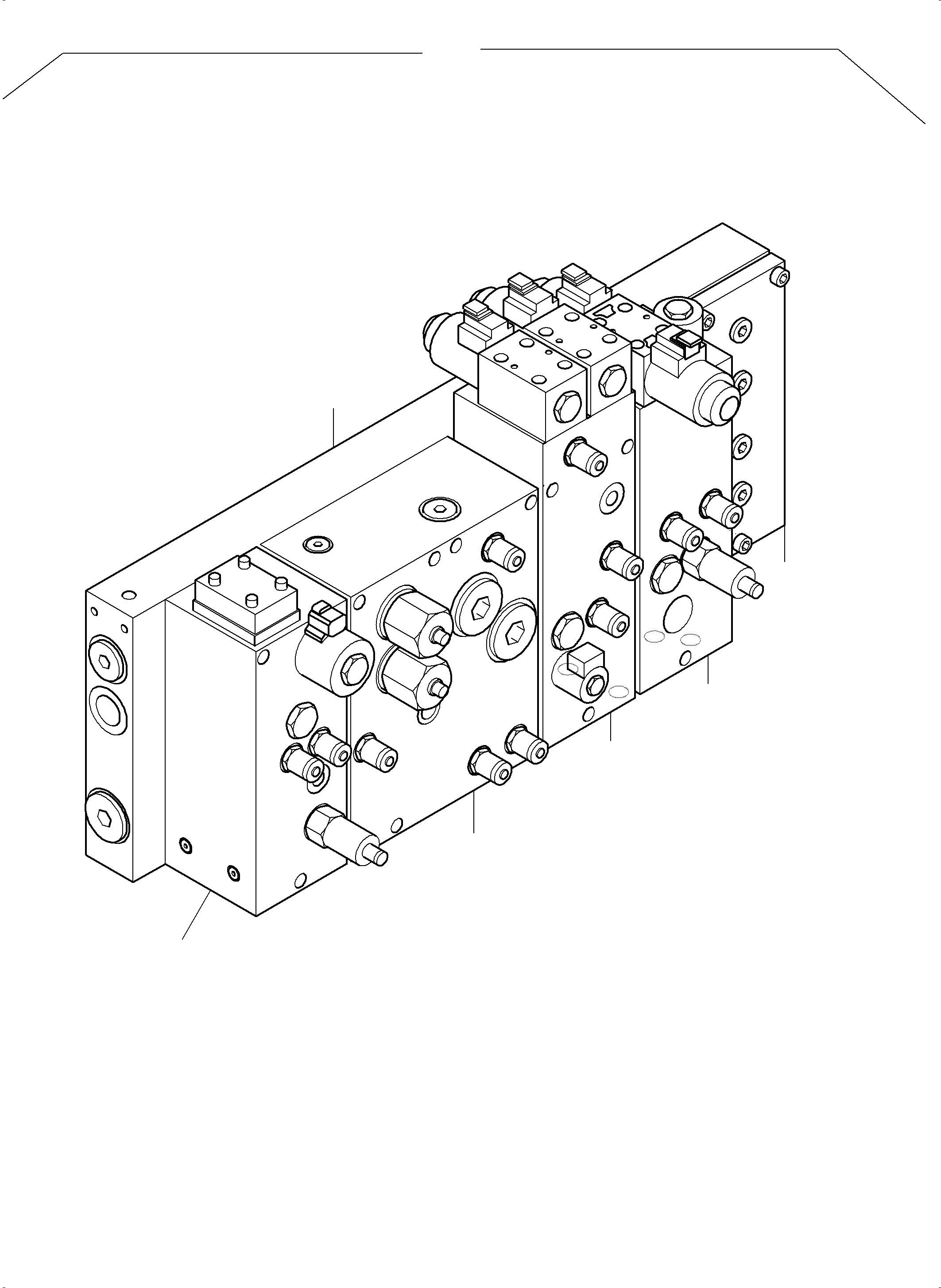 Cartridge block 983 500 40 KOMATSU