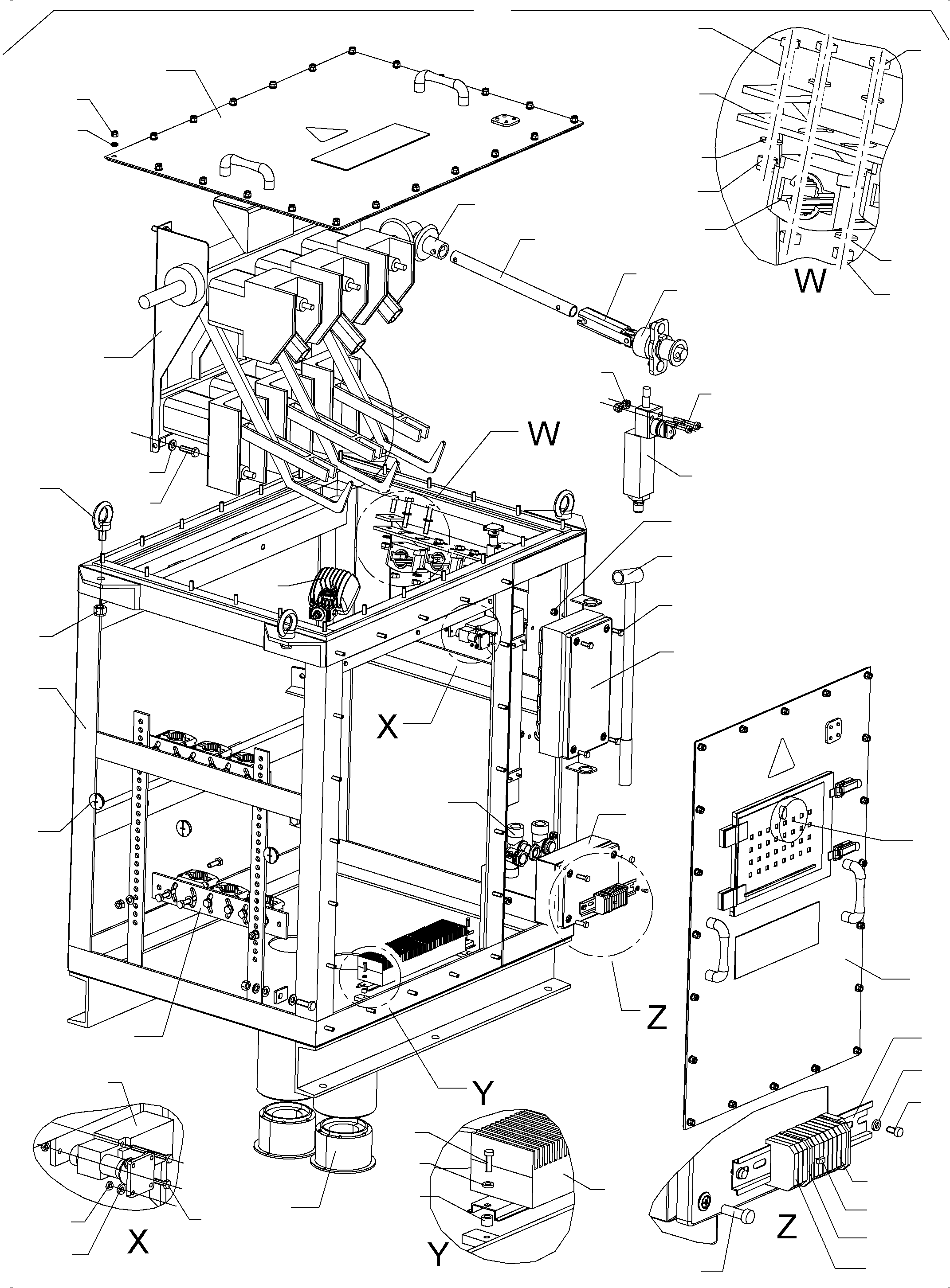 Engine isolator switch box 985 015 40 KOMATSU