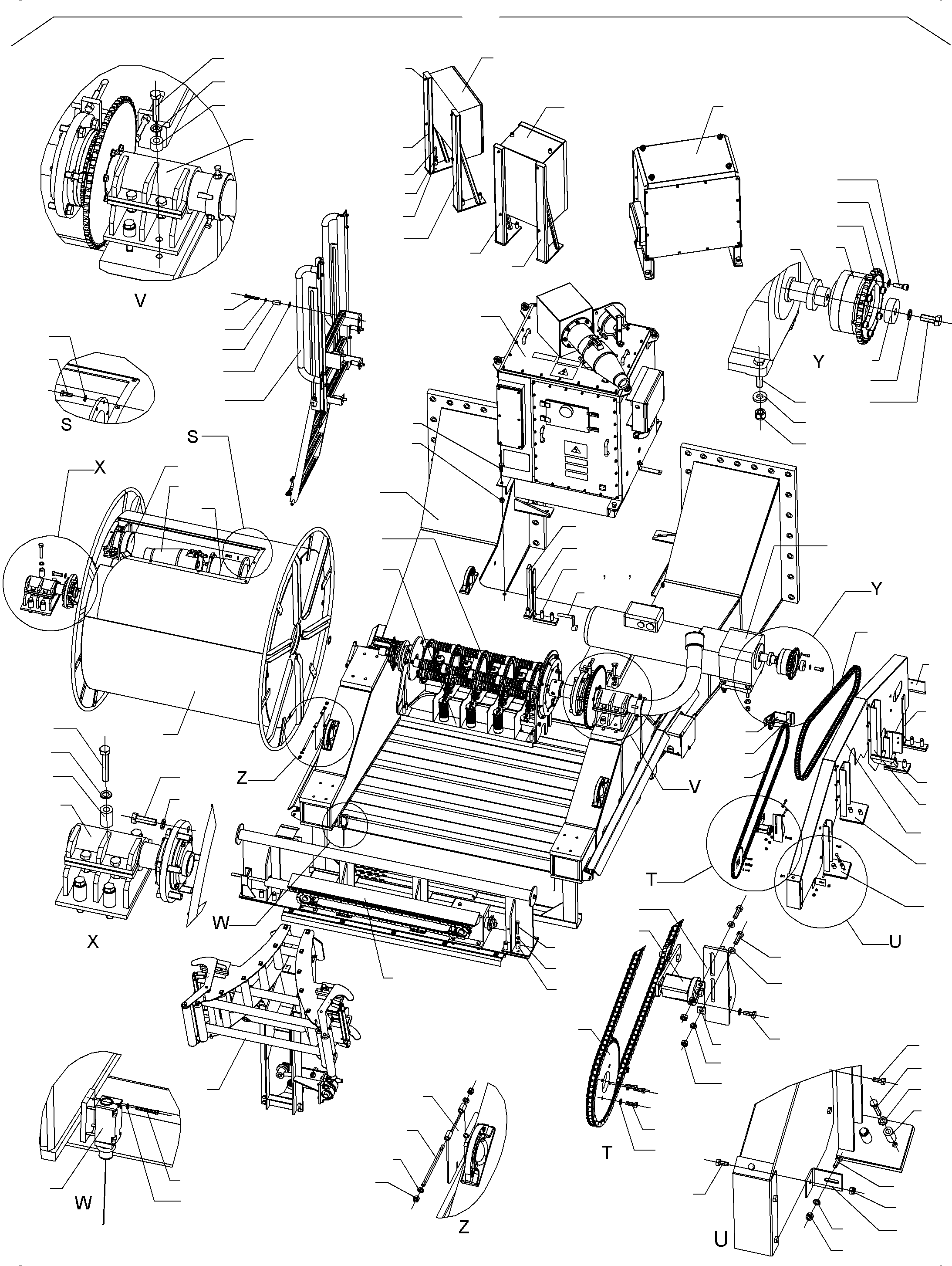 Carrier assy. 981 288 40 KOMATSU