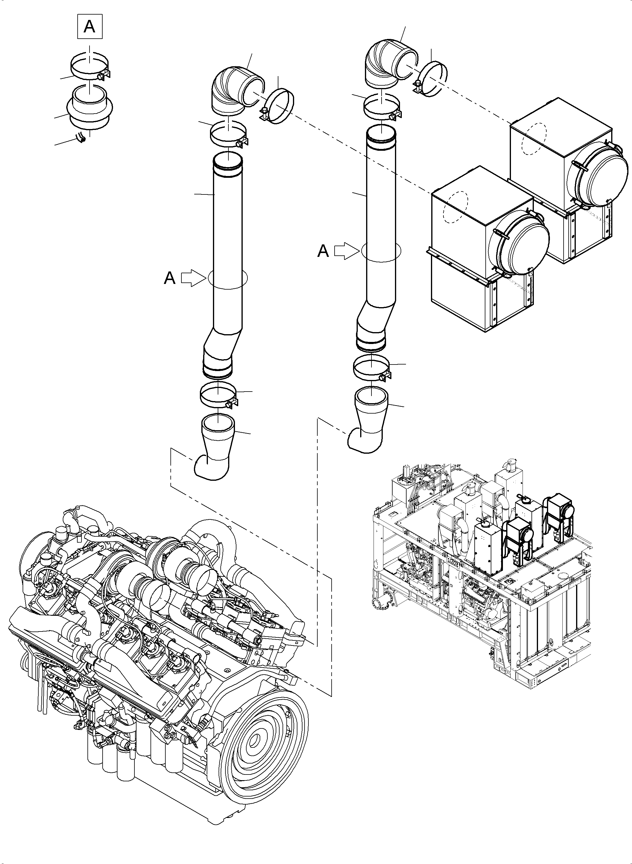 Распределительный коллектор 983 534 40 KOMATSU