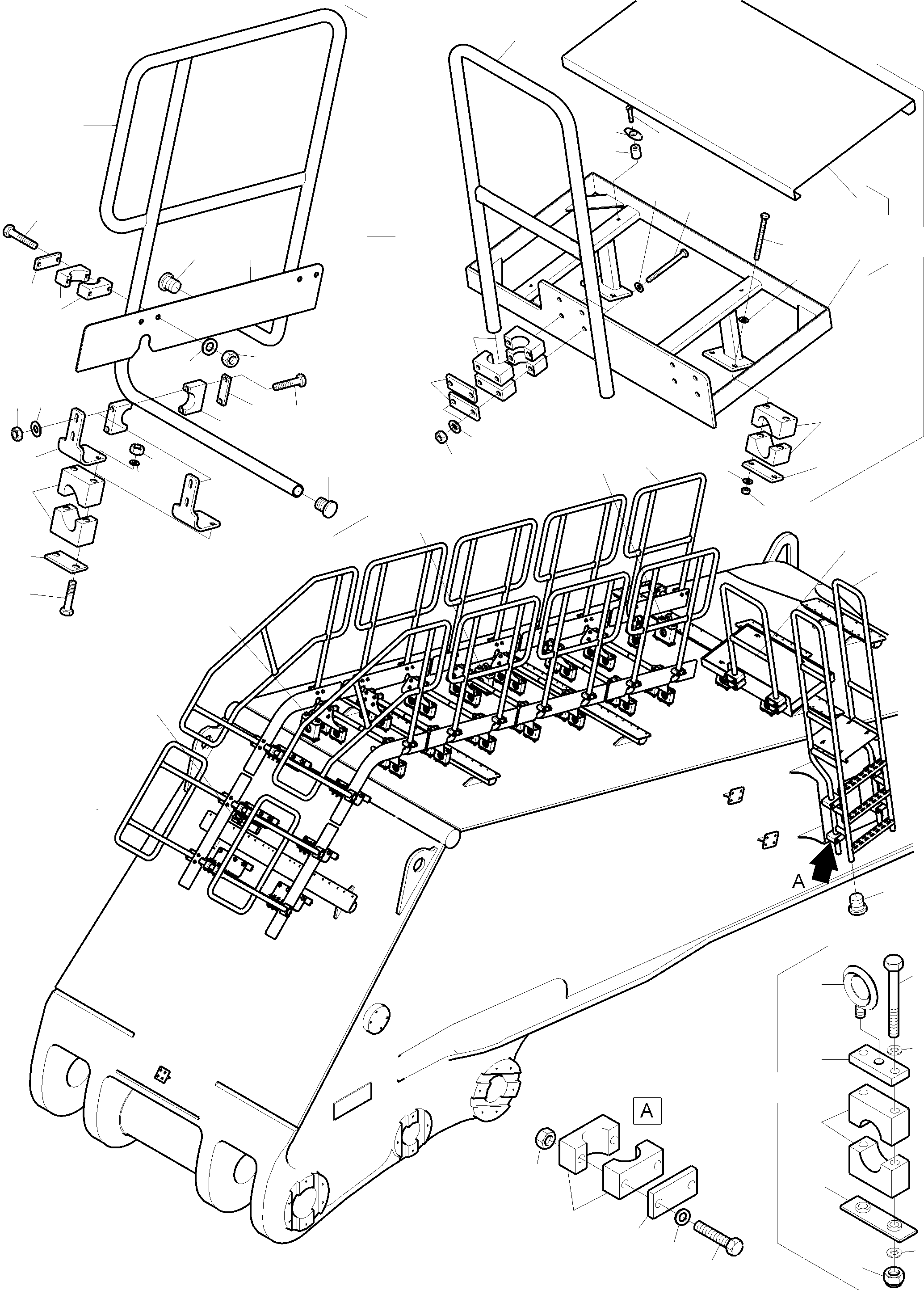 Площадка 989 730 40 KOMATSU